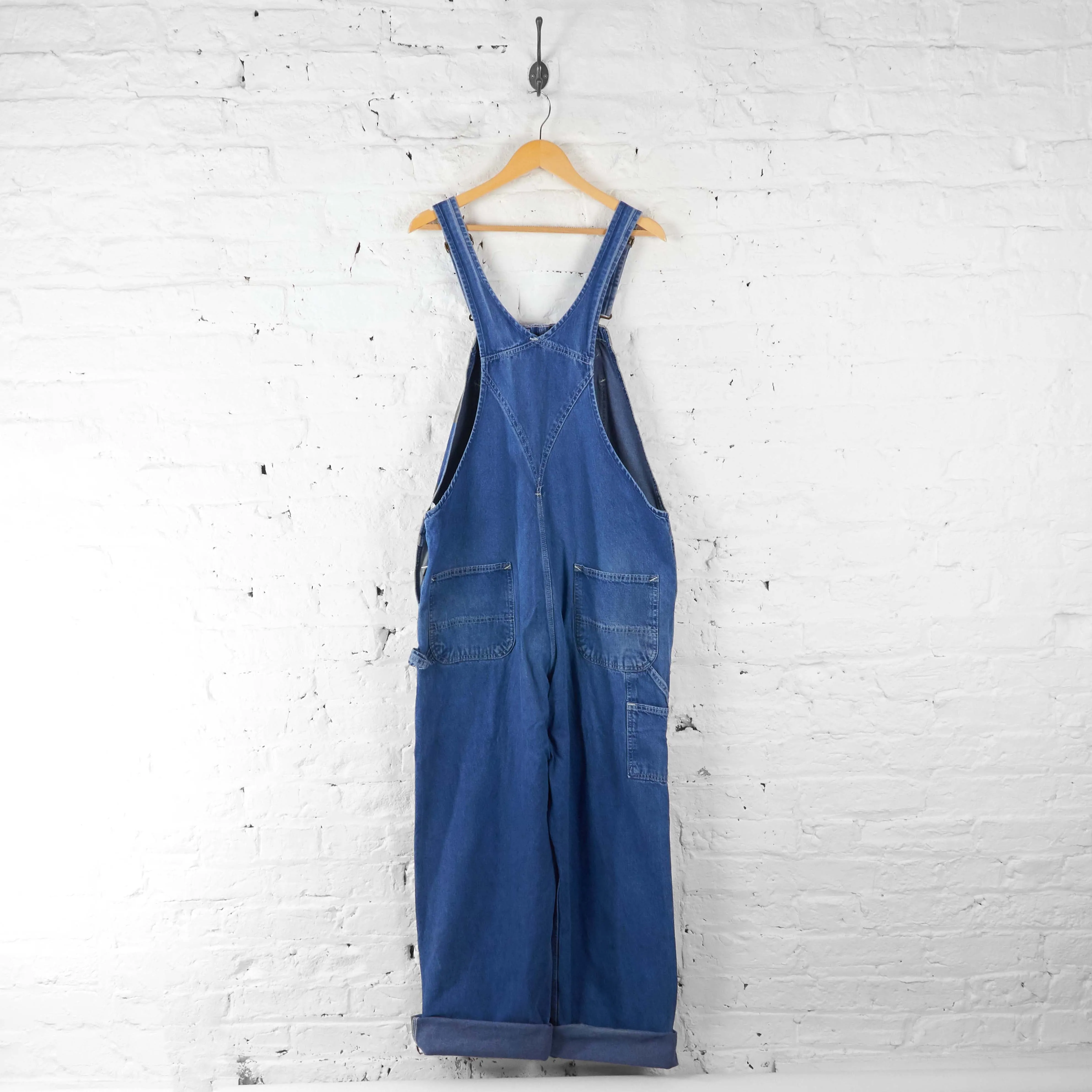 Vintage Carhartt Denim Dungarees - Blue - XXL