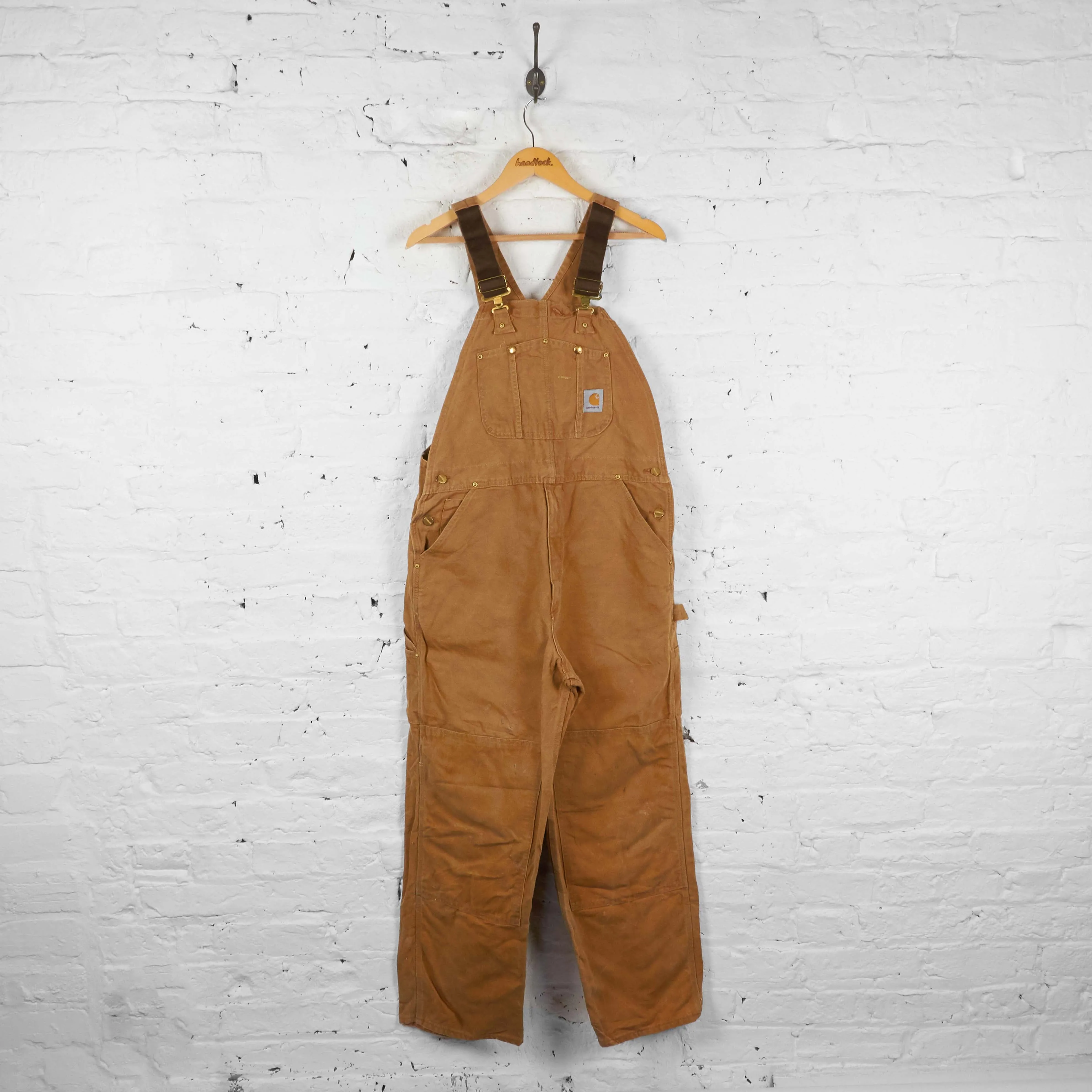 Vintage Carhartt Dungarees - Brown - XL