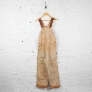Vintage Carhartt Workwear Dungarees - Beige - M