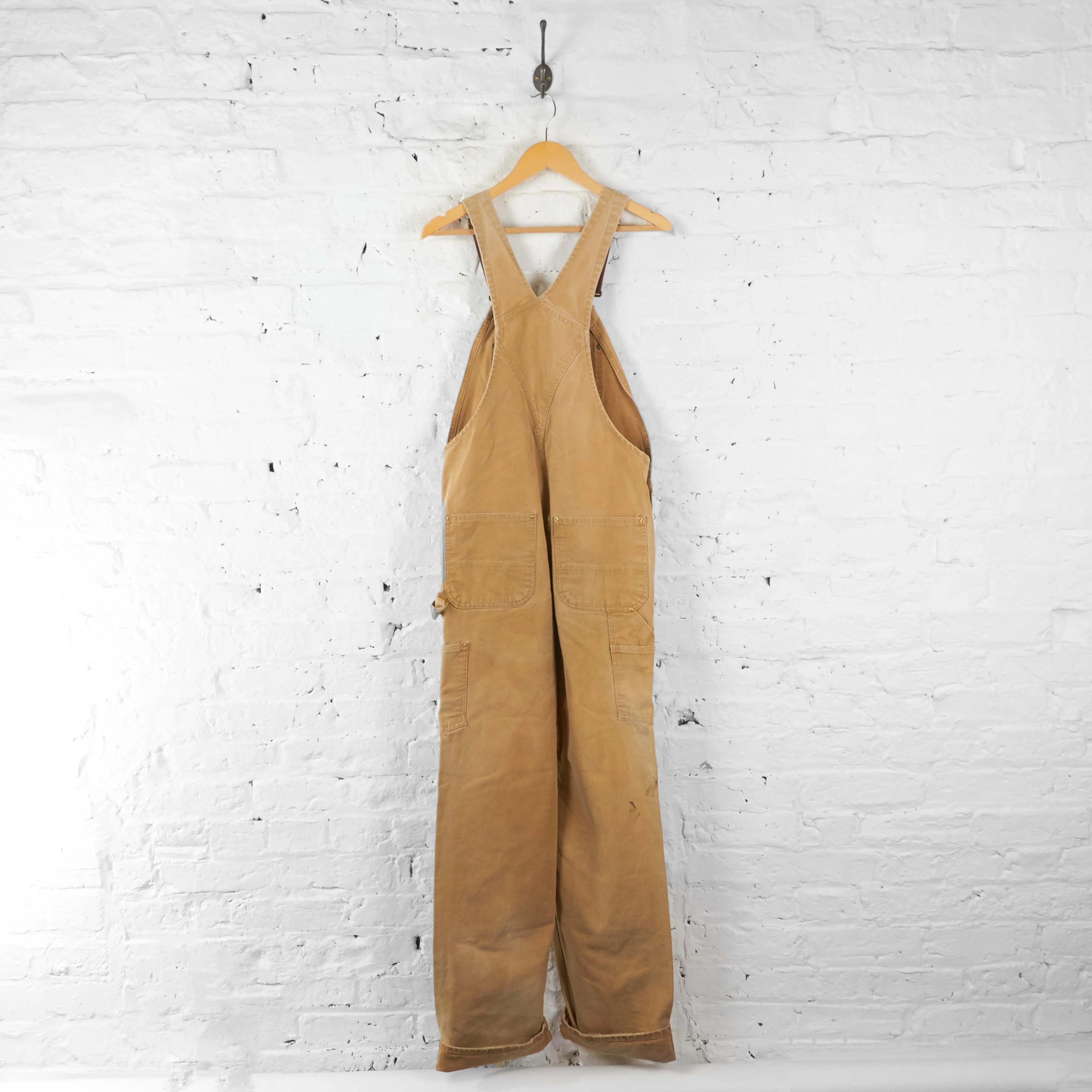 Vintage Carhartt Workwear Dungarees - Beige - XL