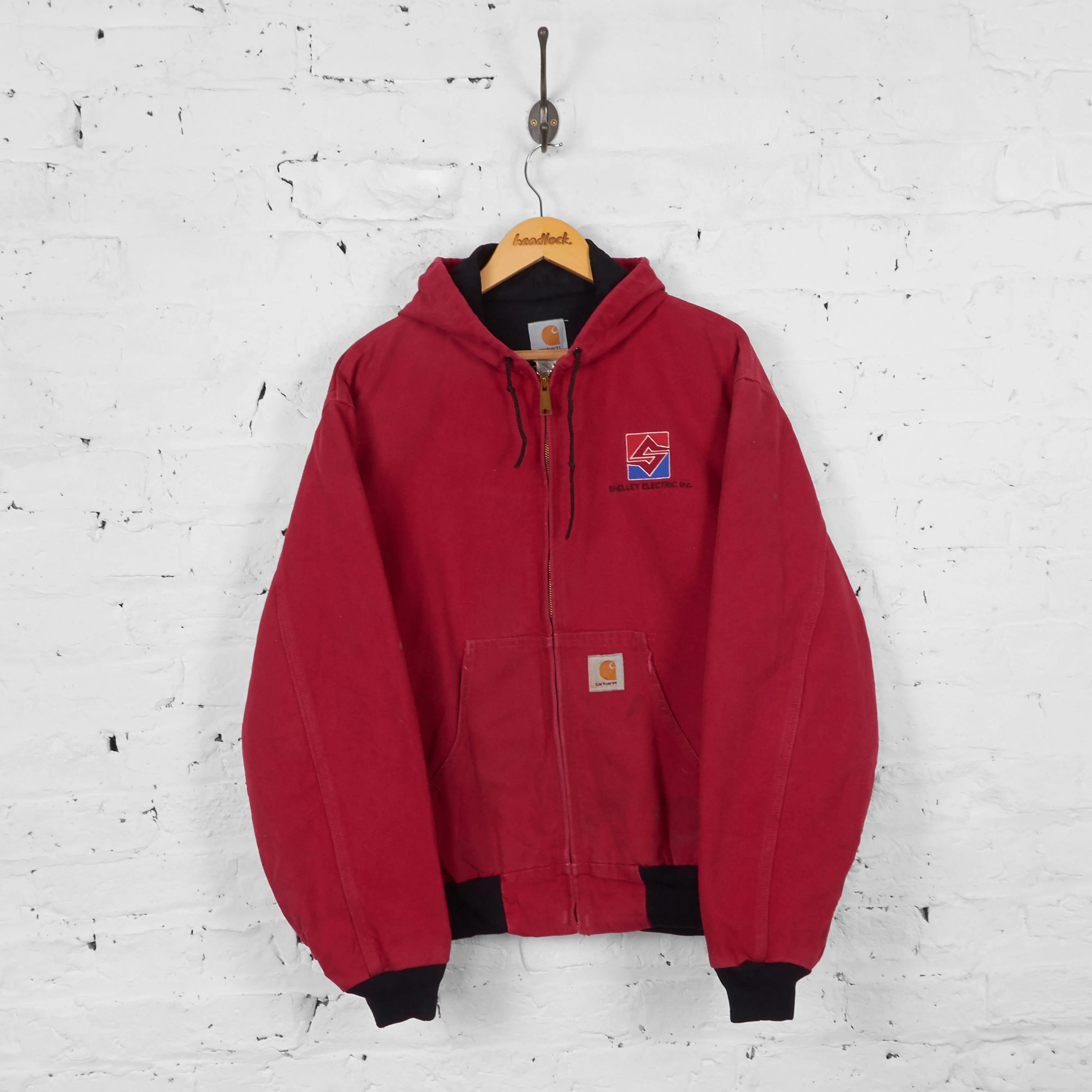 Vintage Carhartt Workwear Jacket - Red - XL