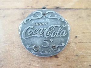Vintage Coca Cola Advertising Cigar Cutter Pocket Knife