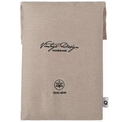 Vintage Design Natural Hemp Sheet Set