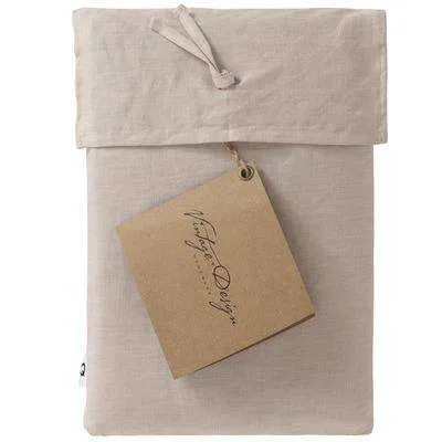 Vintage Design Natural Hemp Sheet Set