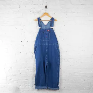 Vintage Dickies Denim Dungarees - Blue - XXL