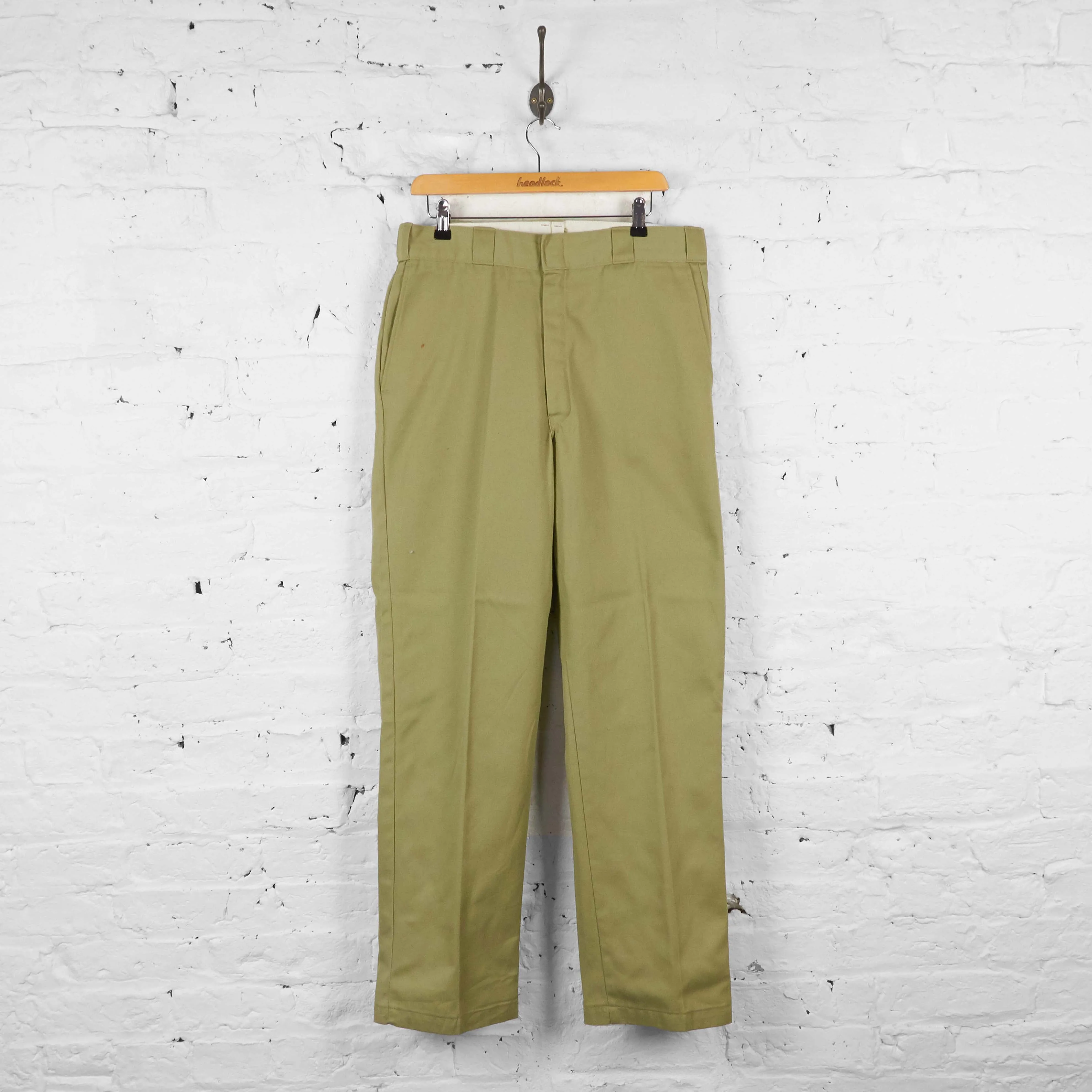 Vintage Dickies Workwear Trousers - Beige - L