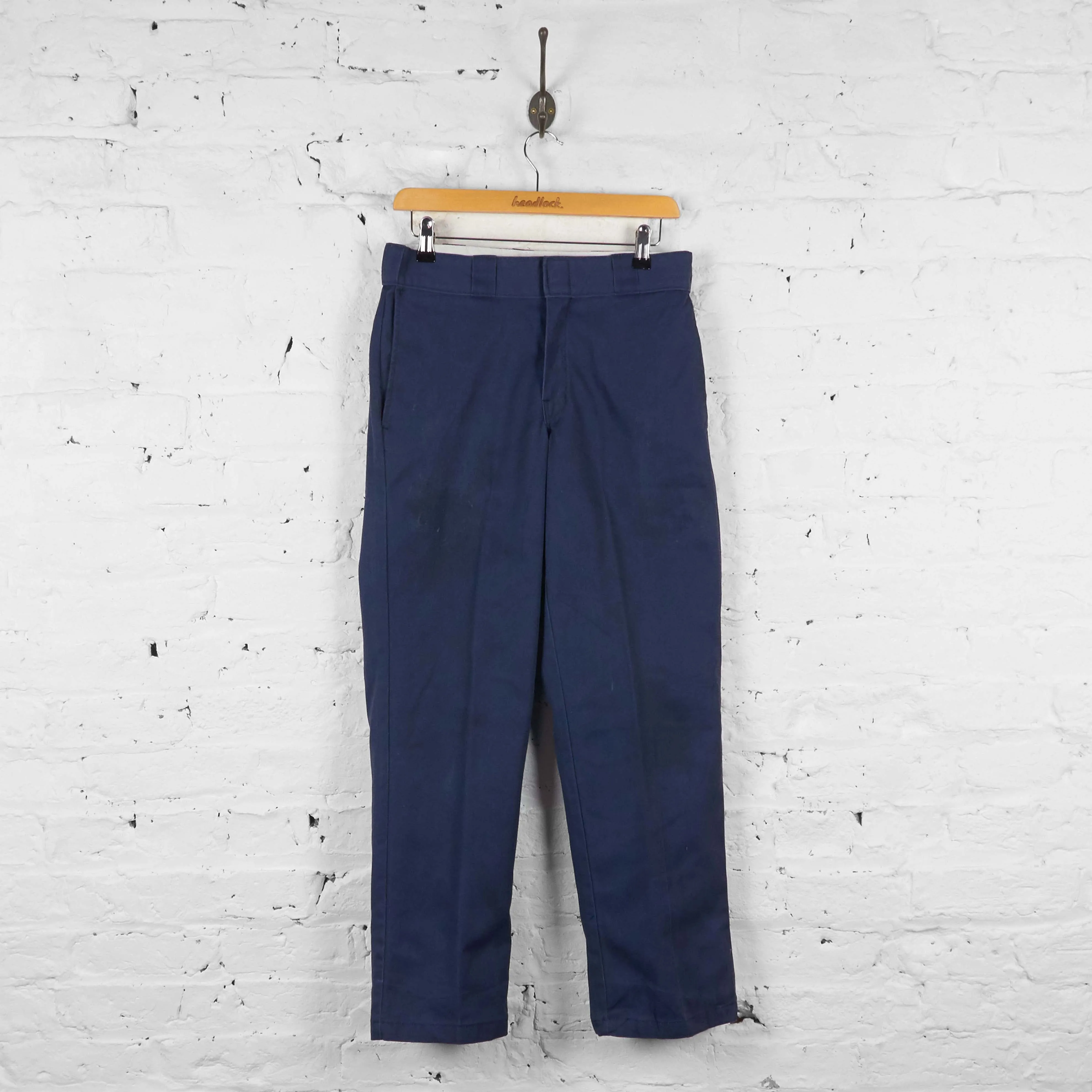 Vintage Dickies Workwear Trousers - Navy - S