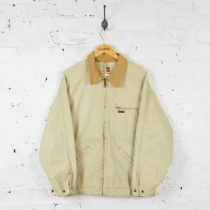 Vintage Diesel Collared Jacket - Cream - M