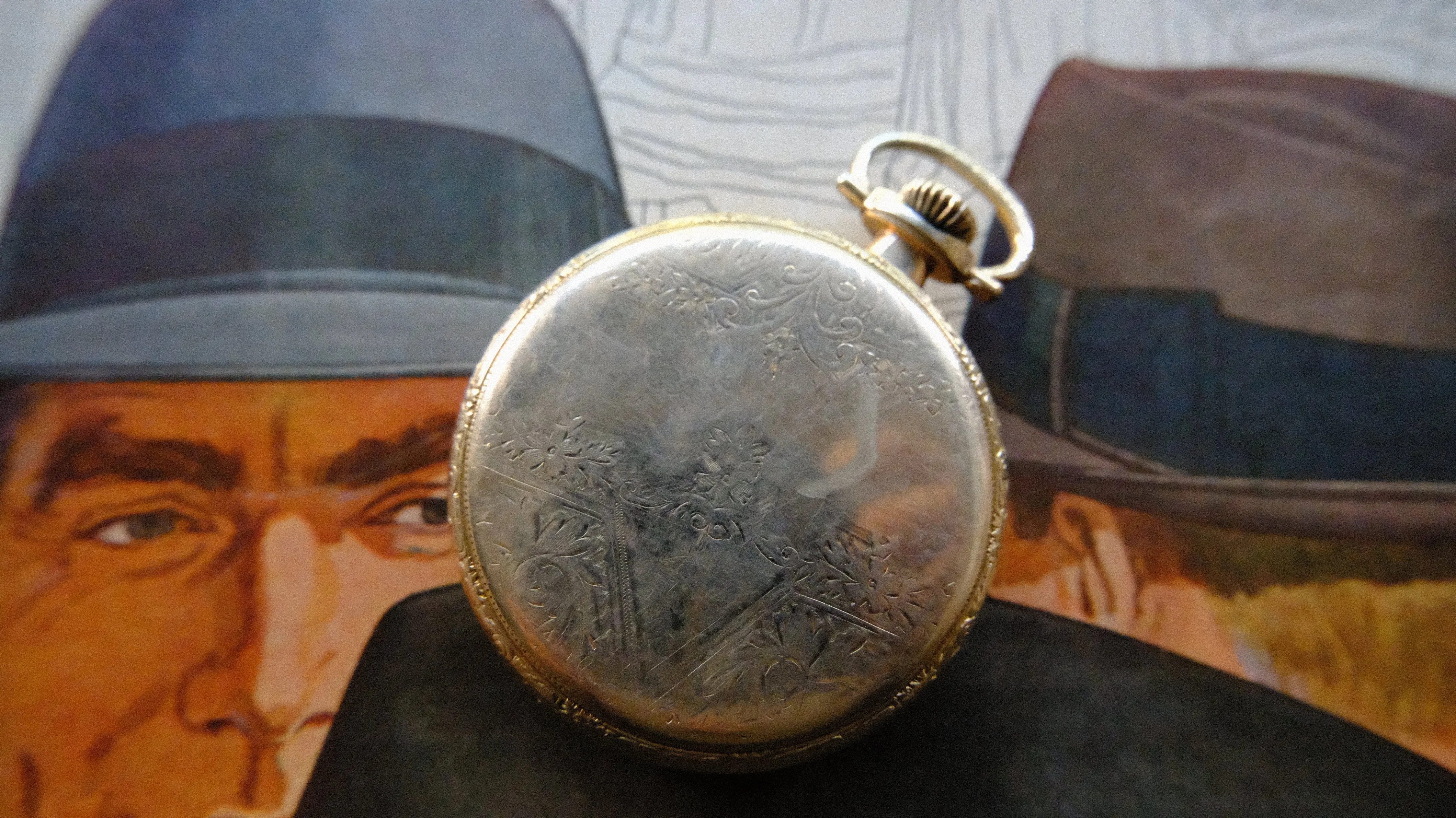 Vintage Dueber Hampden Pocket Watch 1917