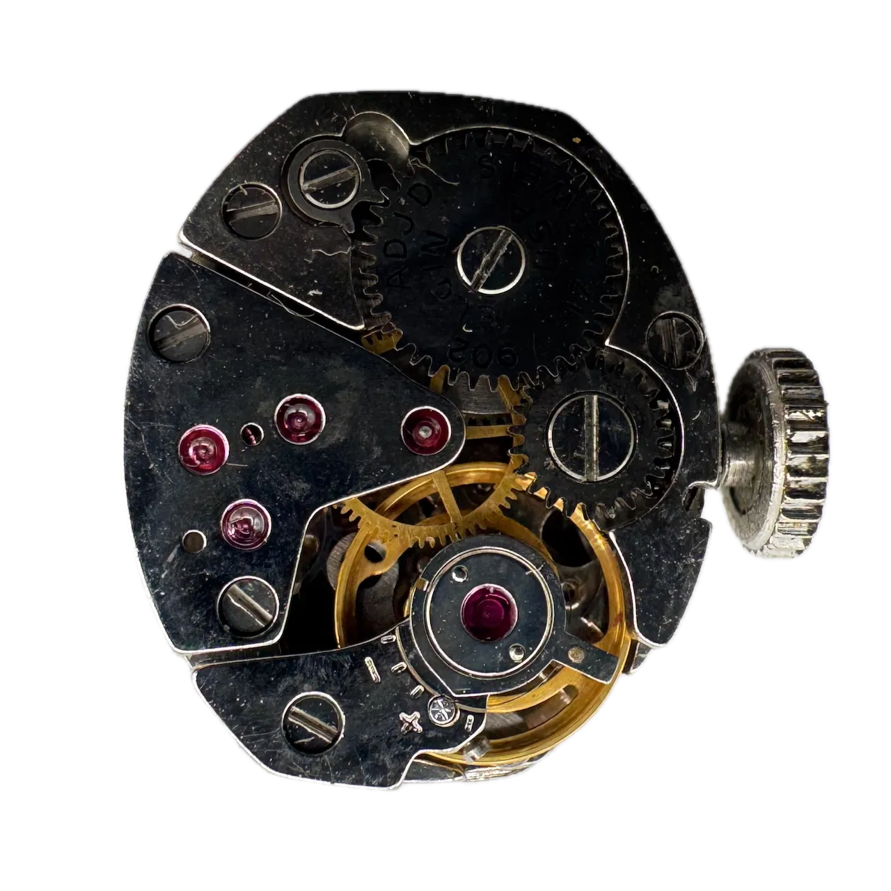 Vintage Elgin Cocktail Ladies Mechanical Wristwatch 902 USA Steel & 10k WRGP
