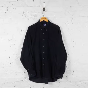 Vintage GAP Corduroy Shirt - Black - XL