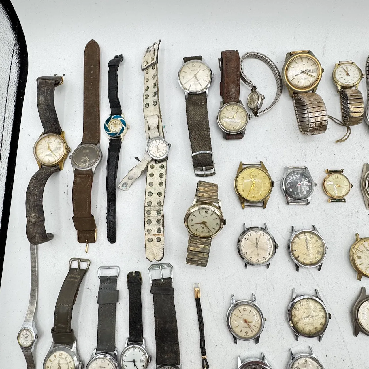 Vintage Gruen, Westclox, Timex, etc. Lot of 50 Mechanical Wristwatch 2
