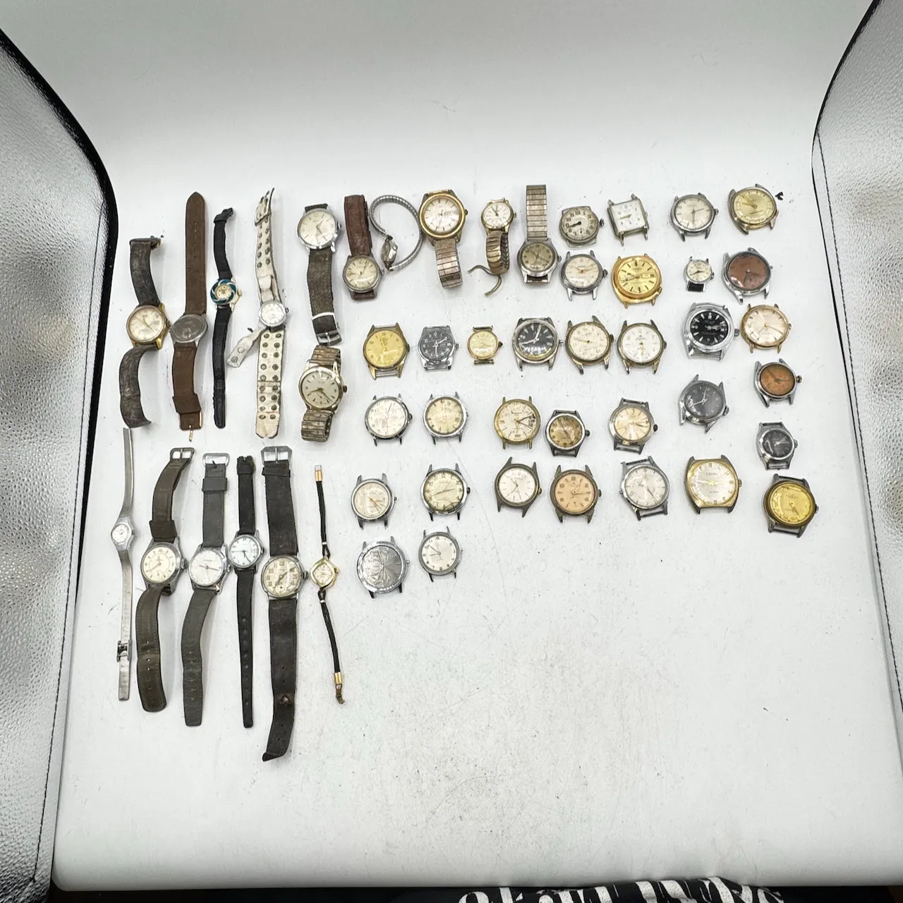 Vintage Gruen, Westclox, Timex, etc. Lot of 50 Mechanical Wristwatch 2