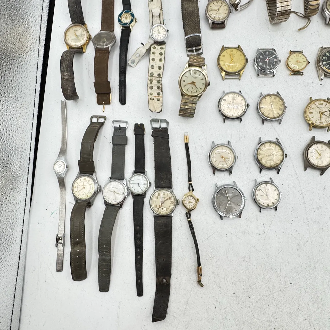 Vintage Gruen, Westclox, Timex, etc. Lot of 50 Mechanical Wristwatch 2