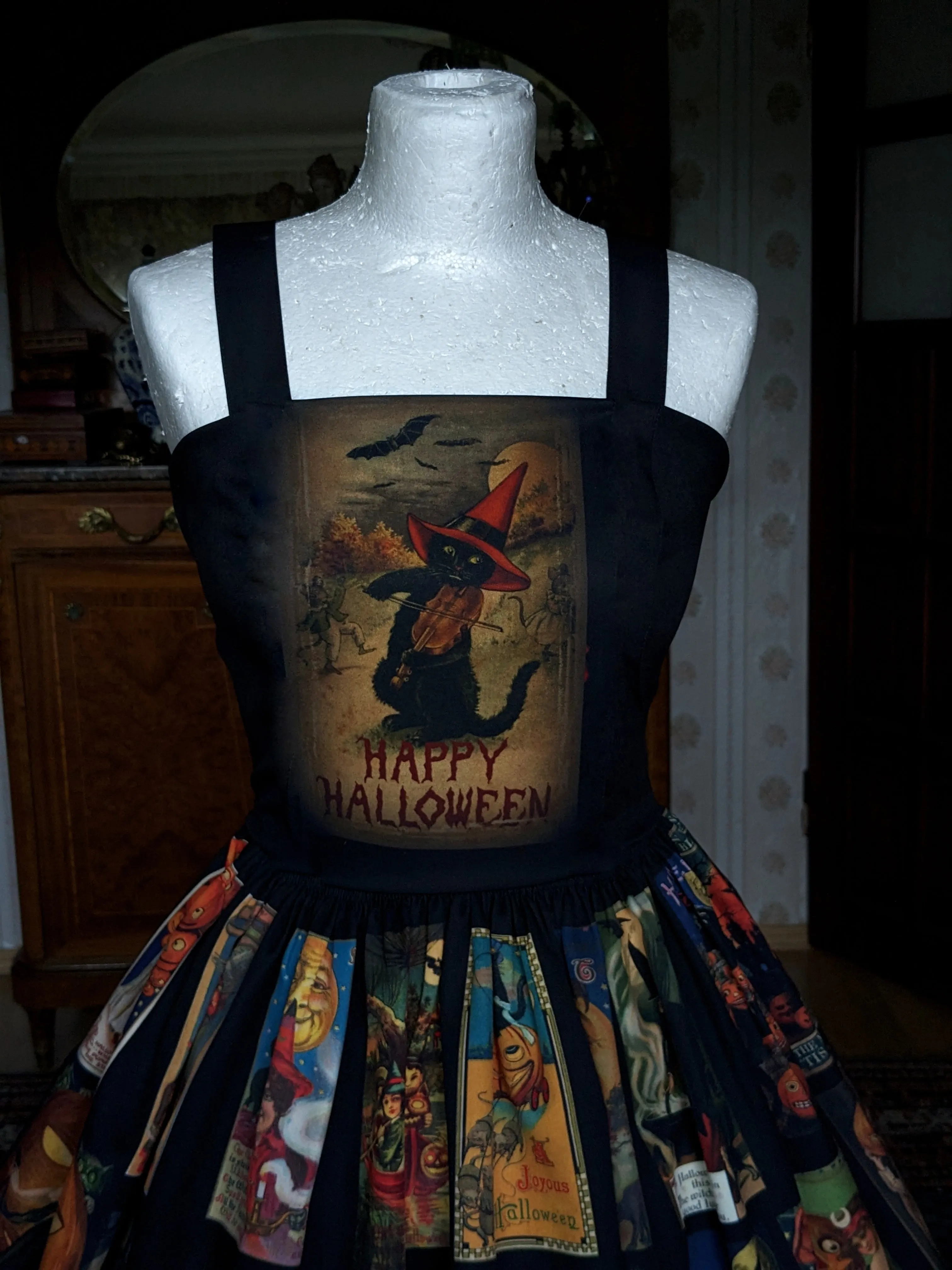 Vintage Halloween Black