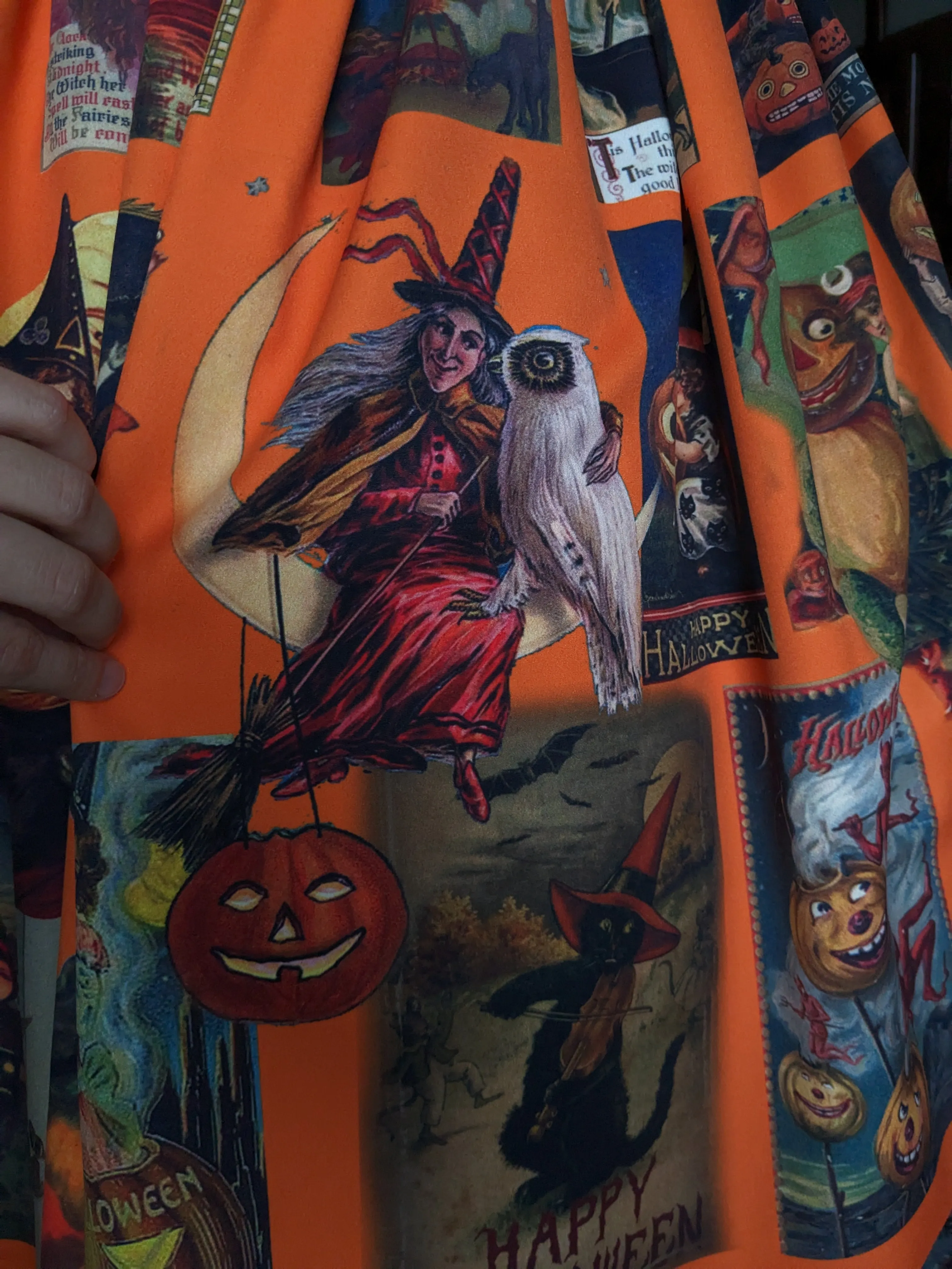 Vintage Halloween Orange