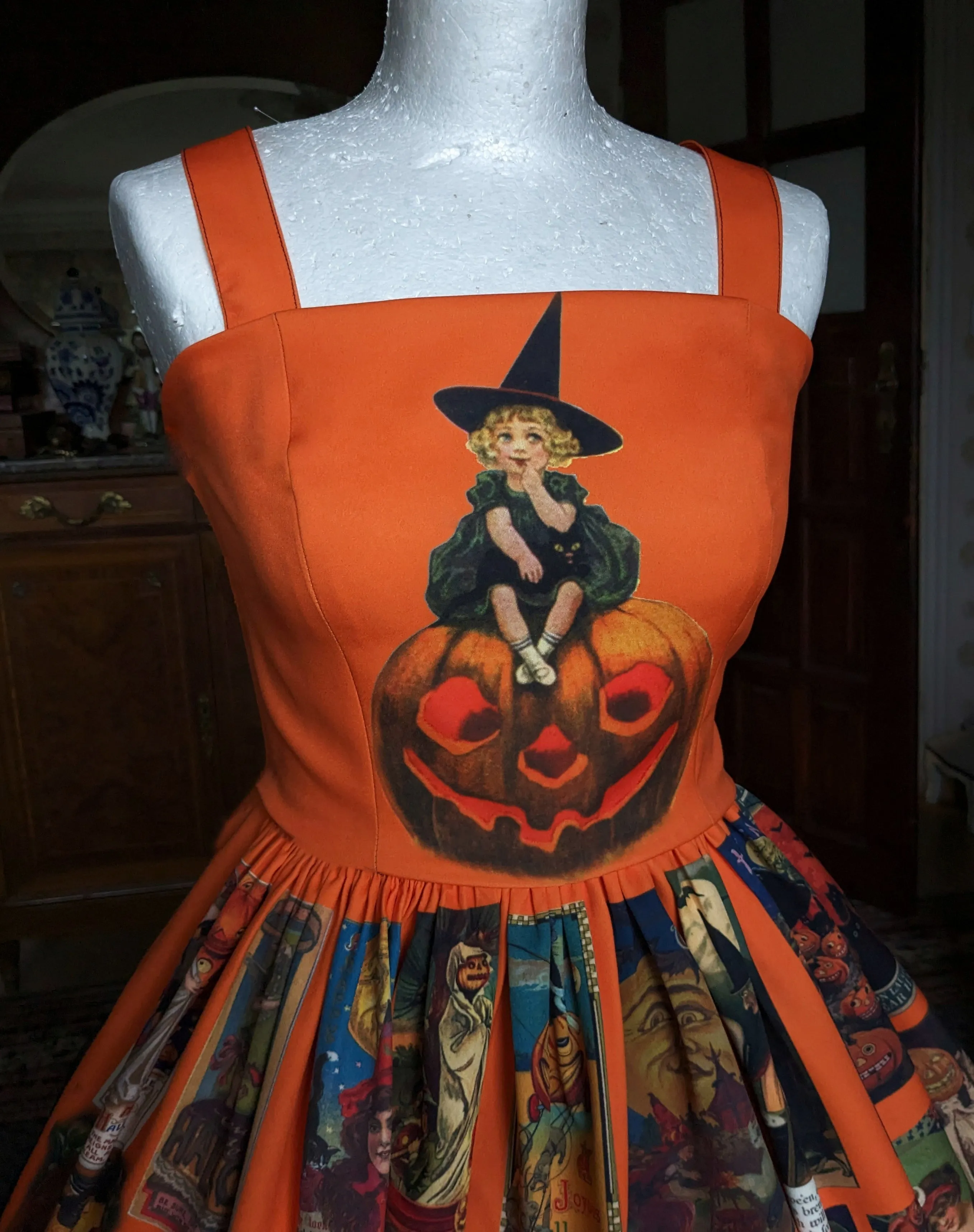 Vintage Halloween Orange