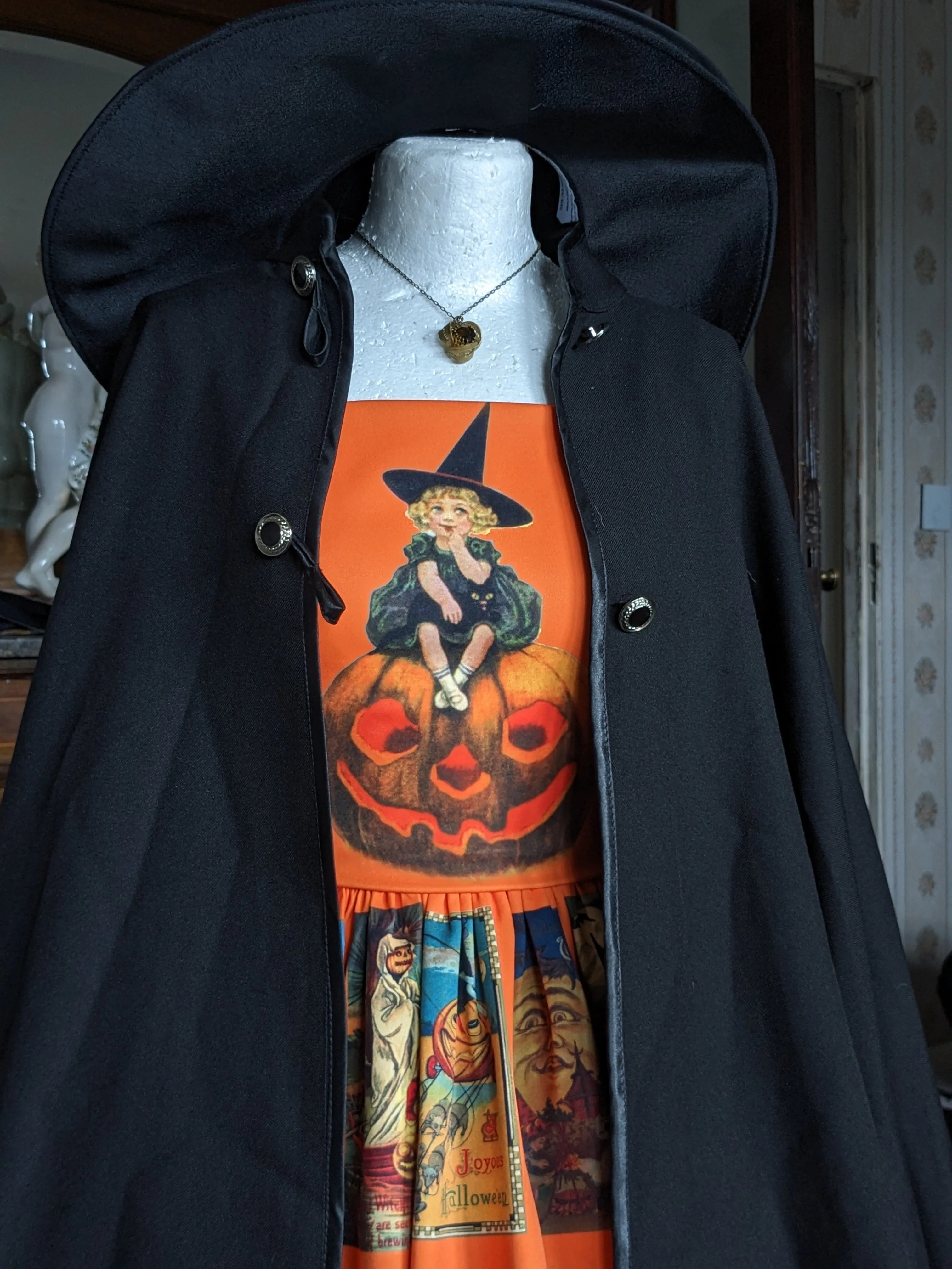 Vintage Halloween Orange