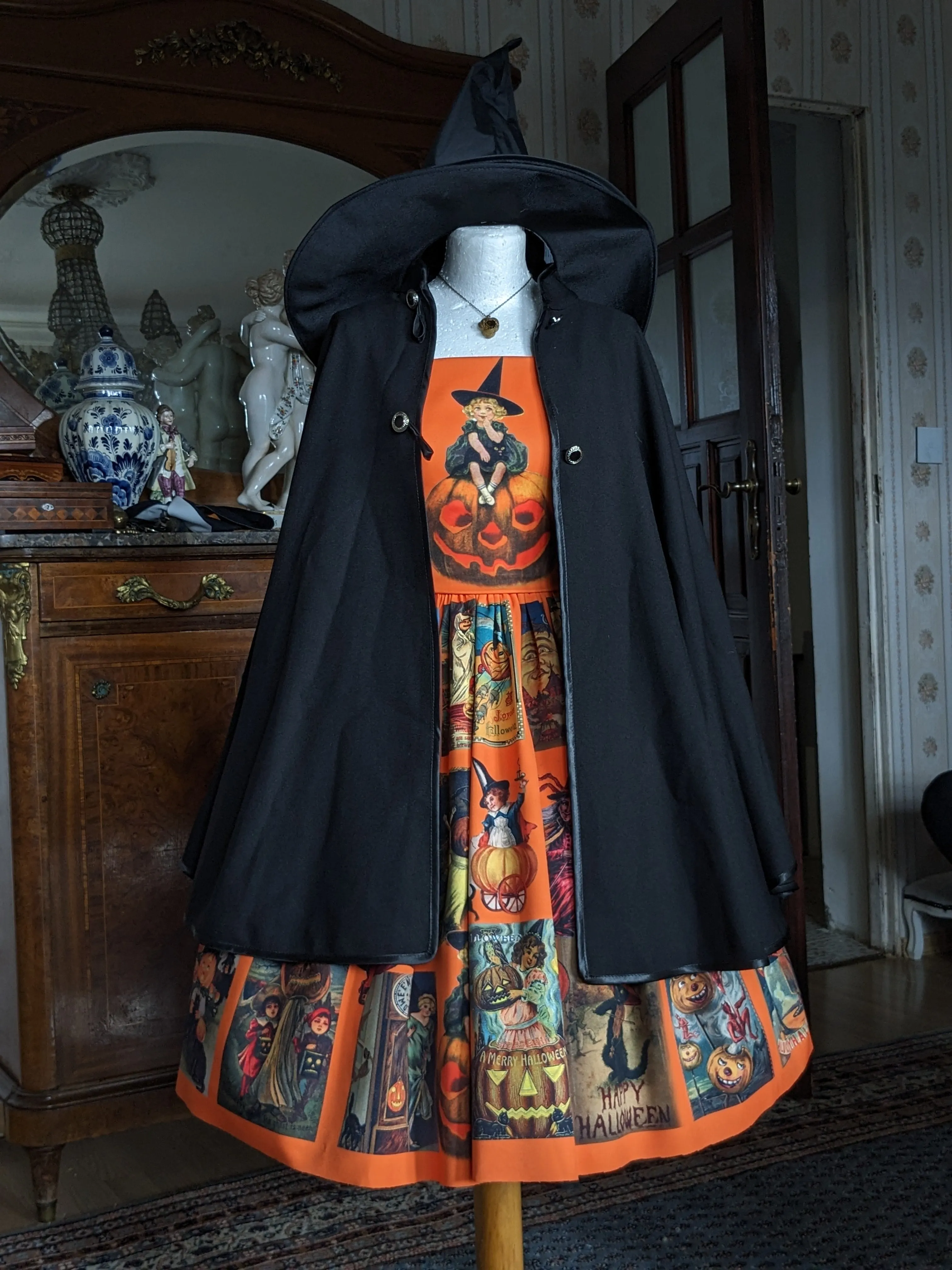Vintage Halloween Orange
