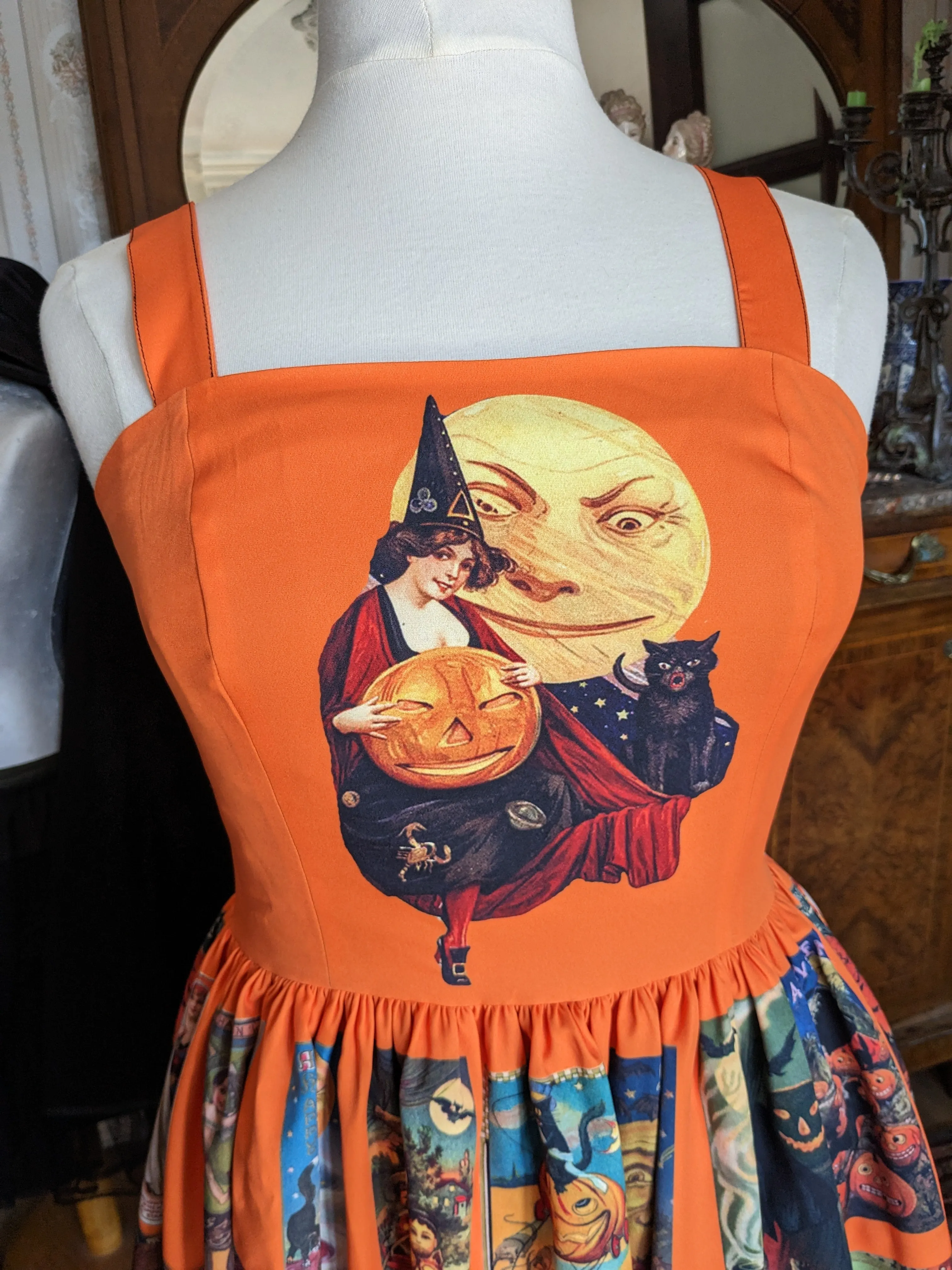 Vintage Halloween Orange