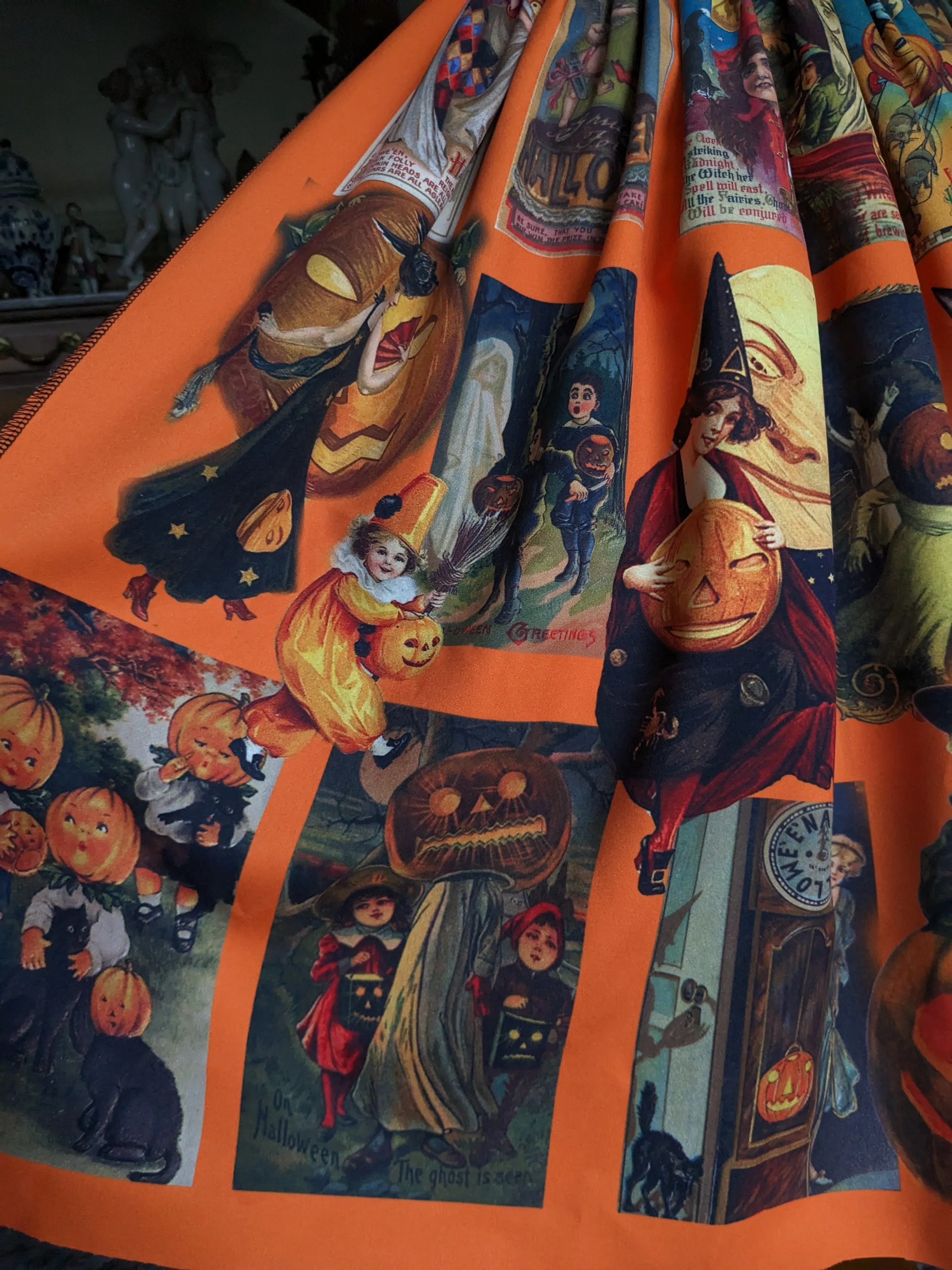 Vintage Halloween Orange