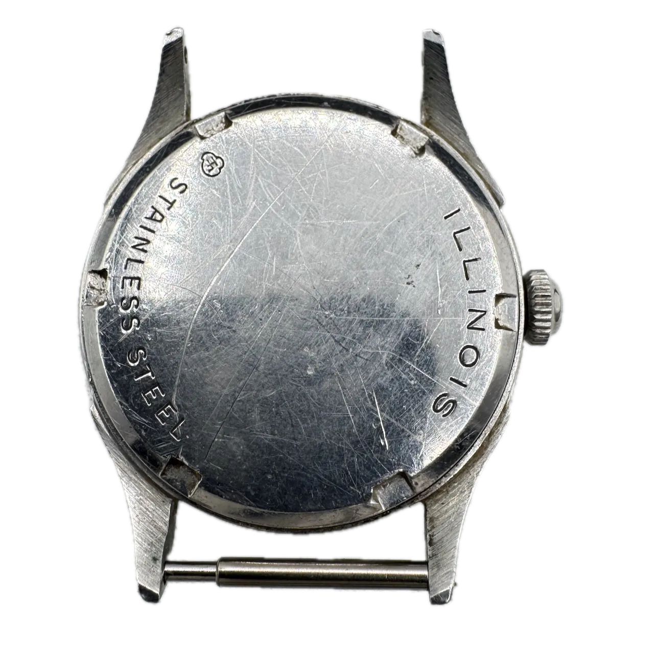 Vintage Hamilton 9514 Illinois Men's Mechanical Wristwatch 1080 Swiss Steel