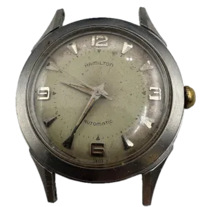 Vintage Hamilton K-505 Men's Automatic Wristwatch 661 Swiss Made Steel