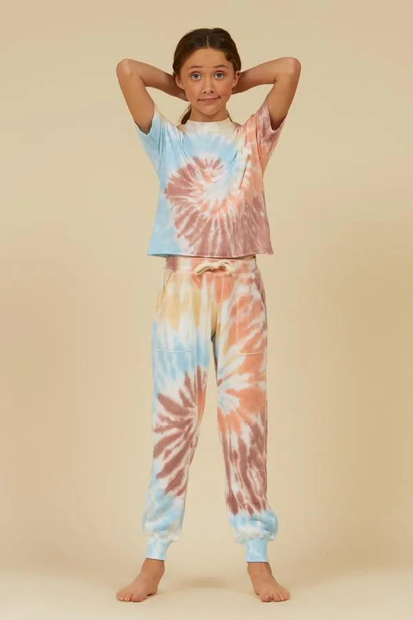 Vintage Havana Riviera T/D Pocket Detail Burnout Jogger