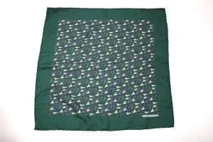 Vintage HERMES Dove Print Pocket Scarf