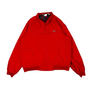 Vintage Izod Lacoste Red Golf Windbreaker - L