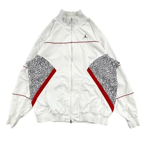 Vintage Jordan III White Cement Windbreaker - XL