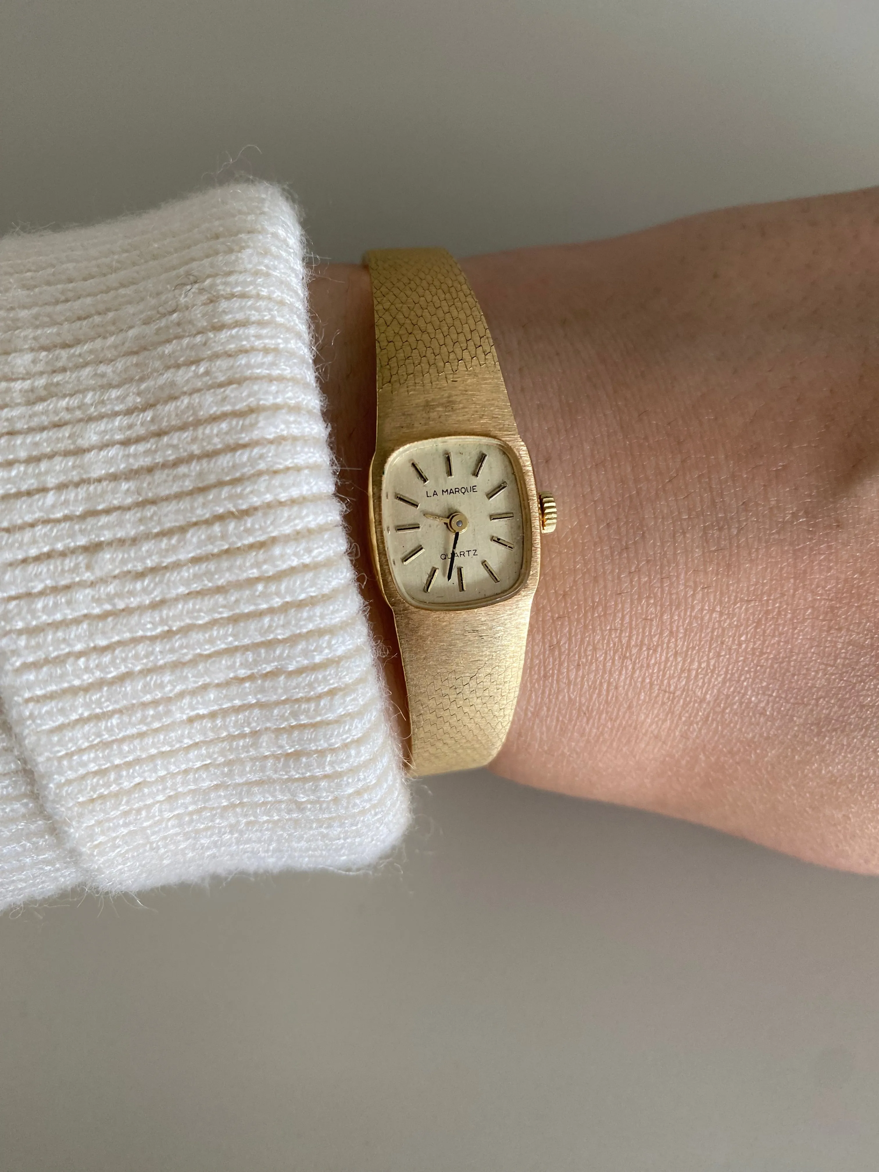 Vintage La Marque Gold tone Watch