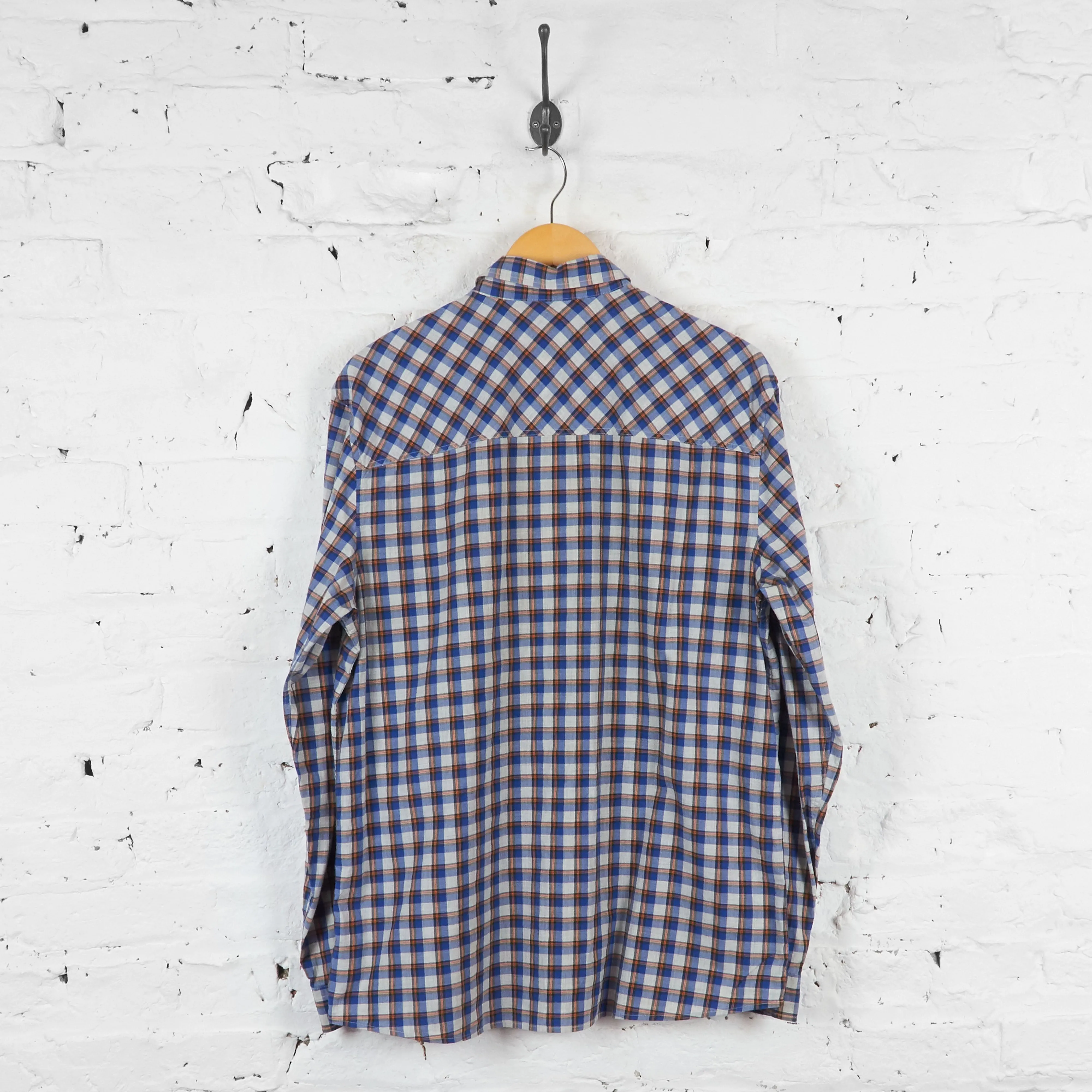 Vintage Lacoste Shirt - Blue - M