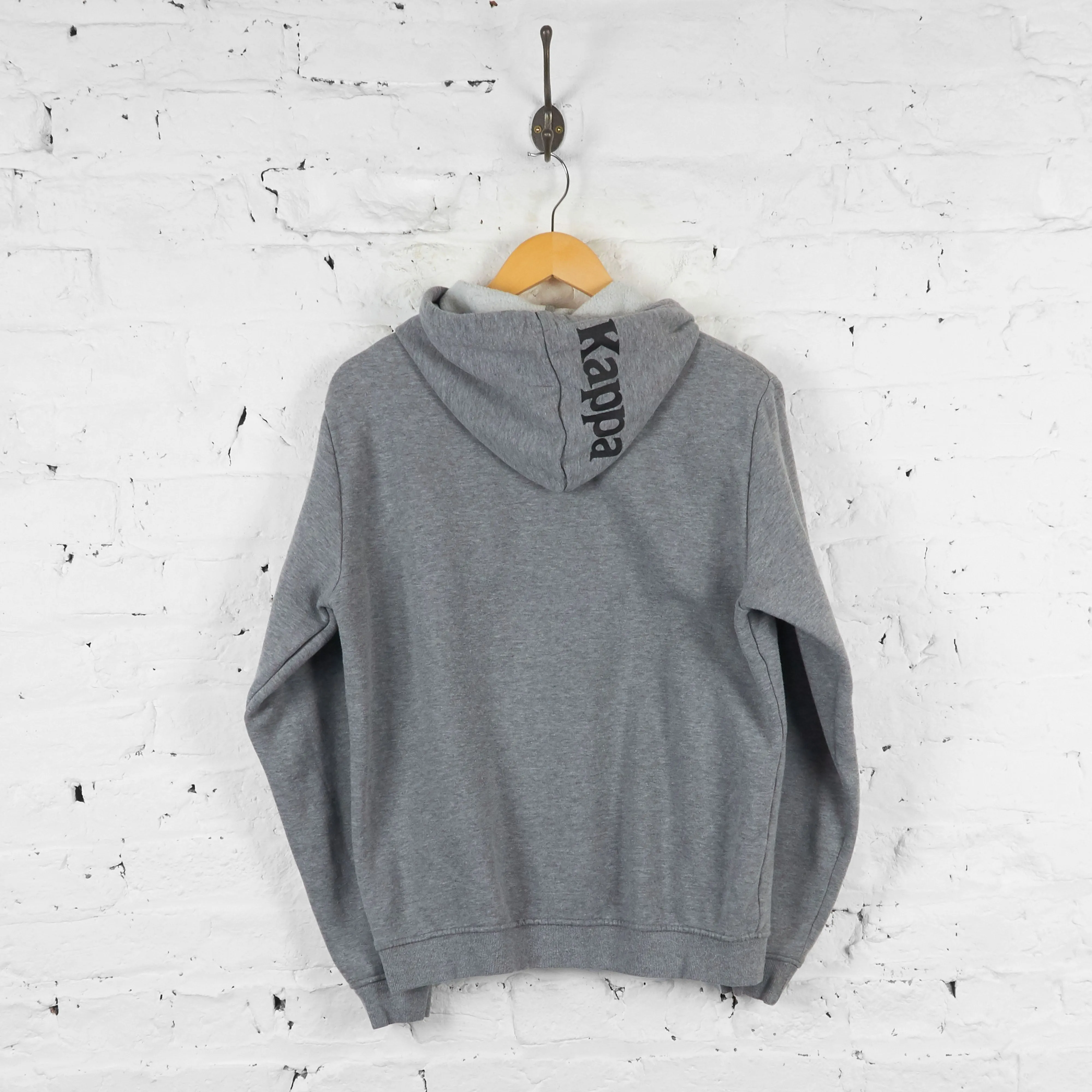 Vintage Leeds United FC Hoodie - Grey - S