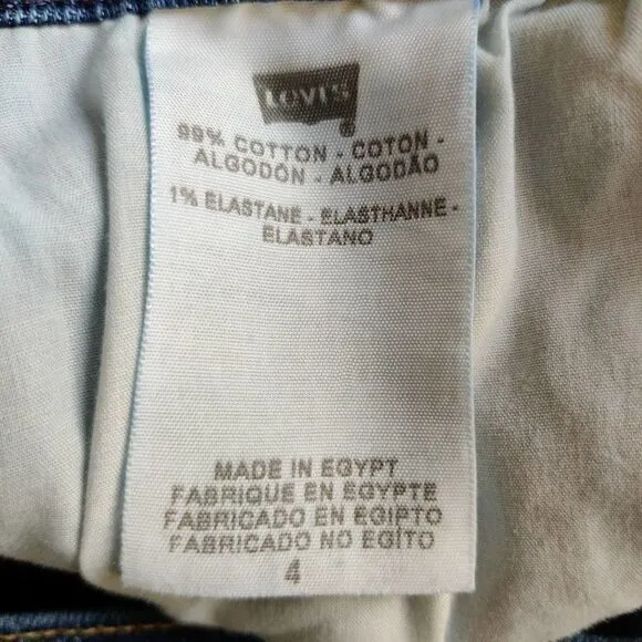 Vintage Levi's 515 high rise shorts sz 4