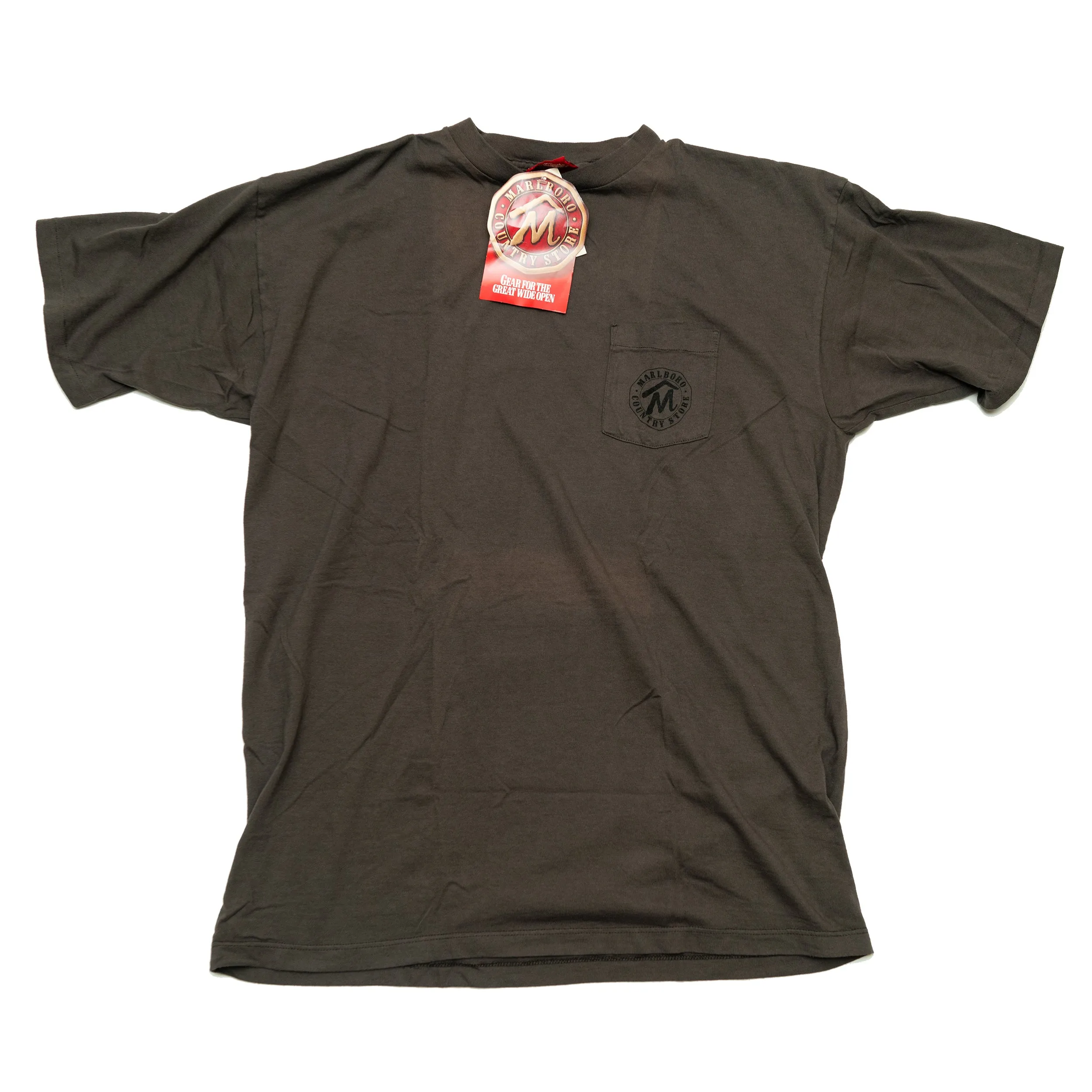 VINTAGE MARLBORO COUNTRY STORE POCKET T-SHIRT (New Old Stock, Men's XL)