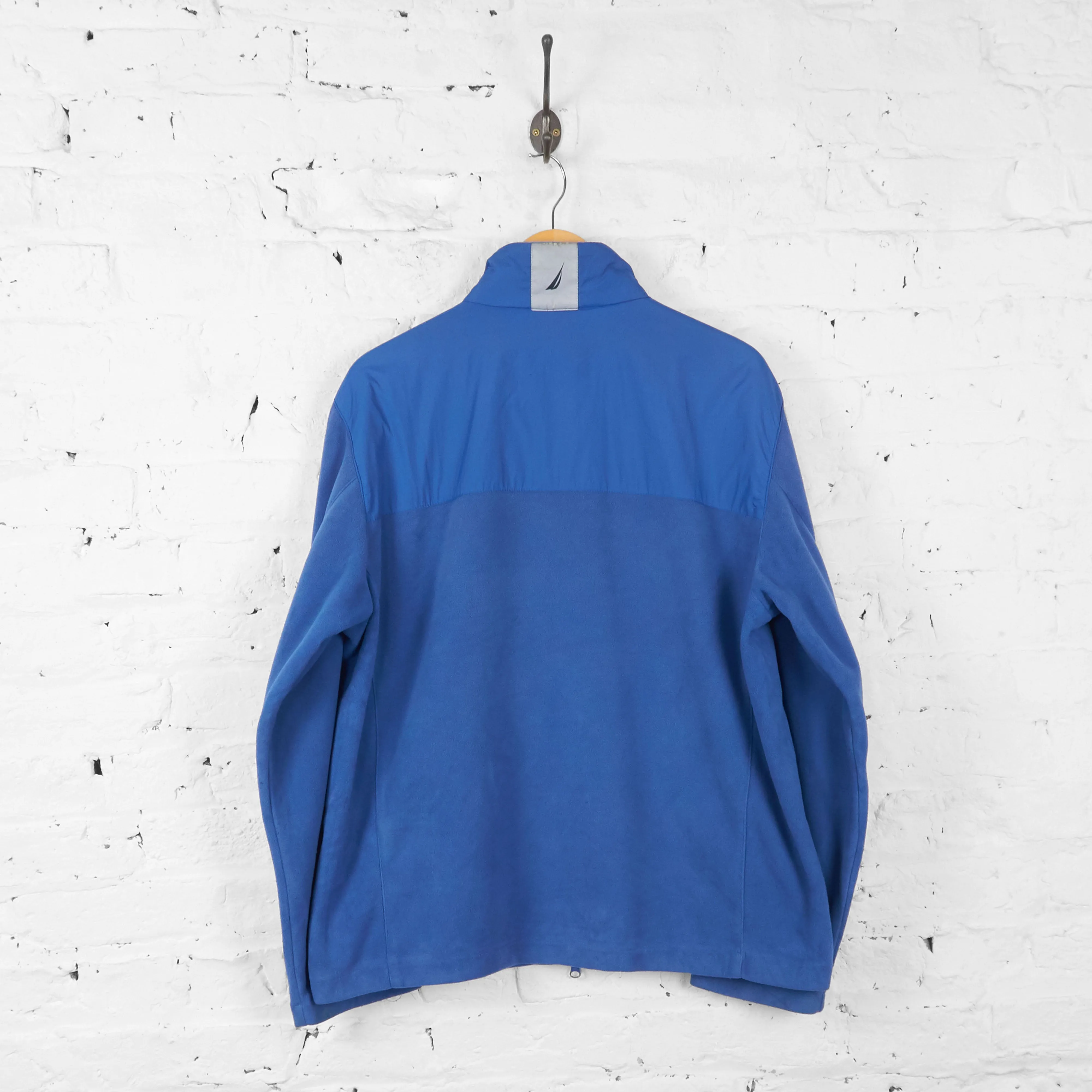 Vintage Nautica Fleece - Blue - L