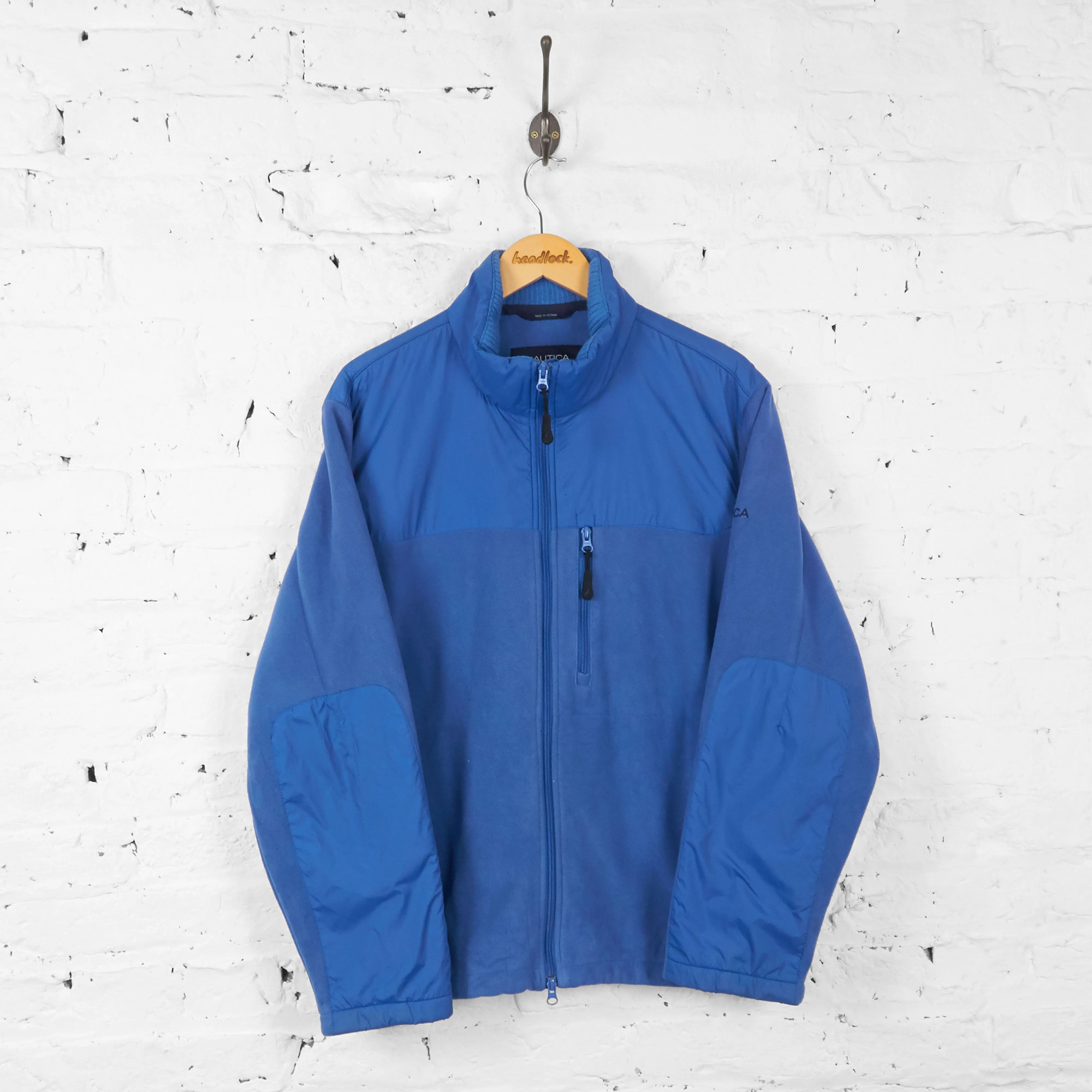 Vintage Nautica Fleece - Blue - L