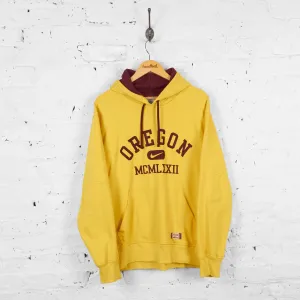Vintage Nike Oregon Hoodie - Yellow - XL