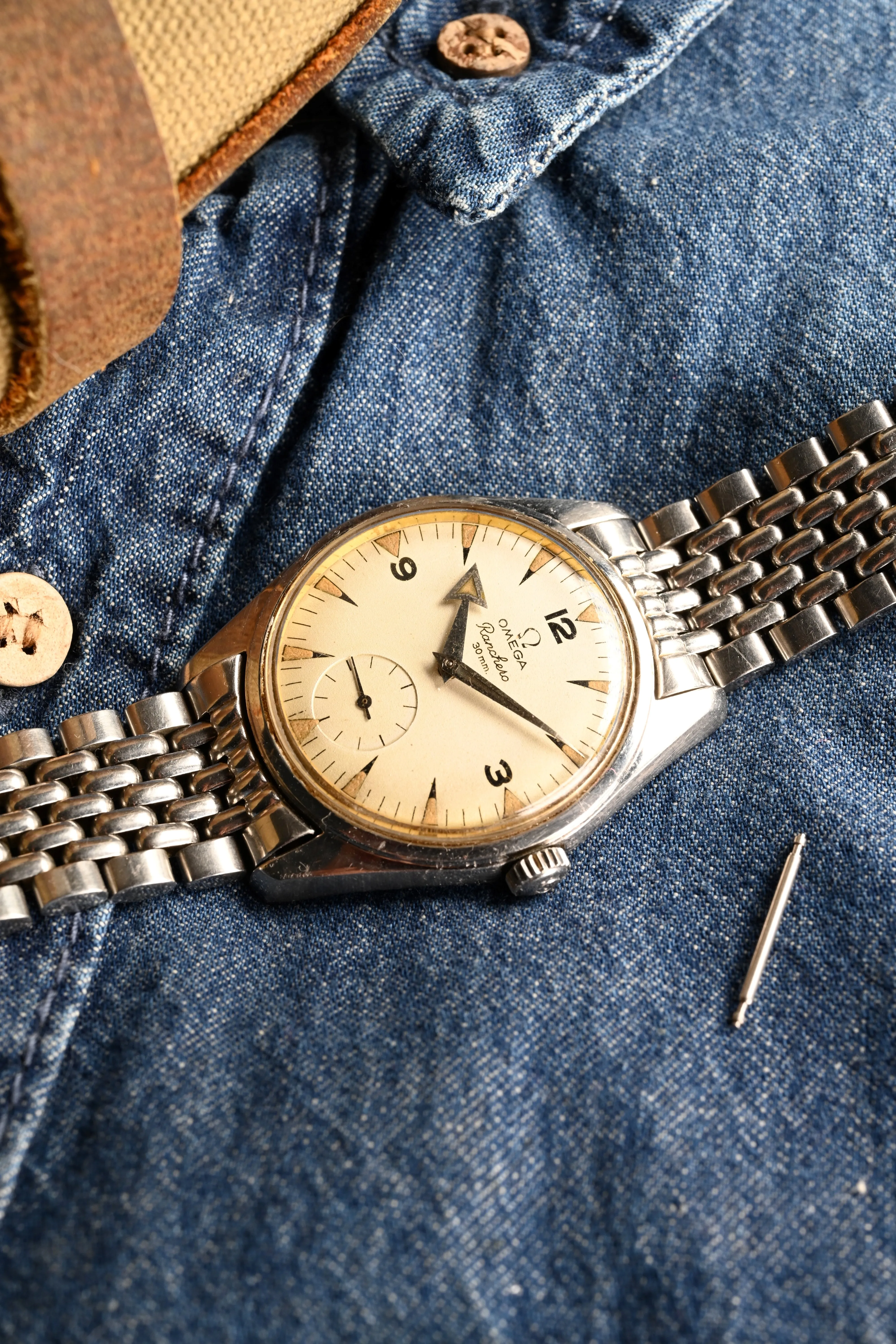 Vintage Omega Ranchero 2990 - White dial.