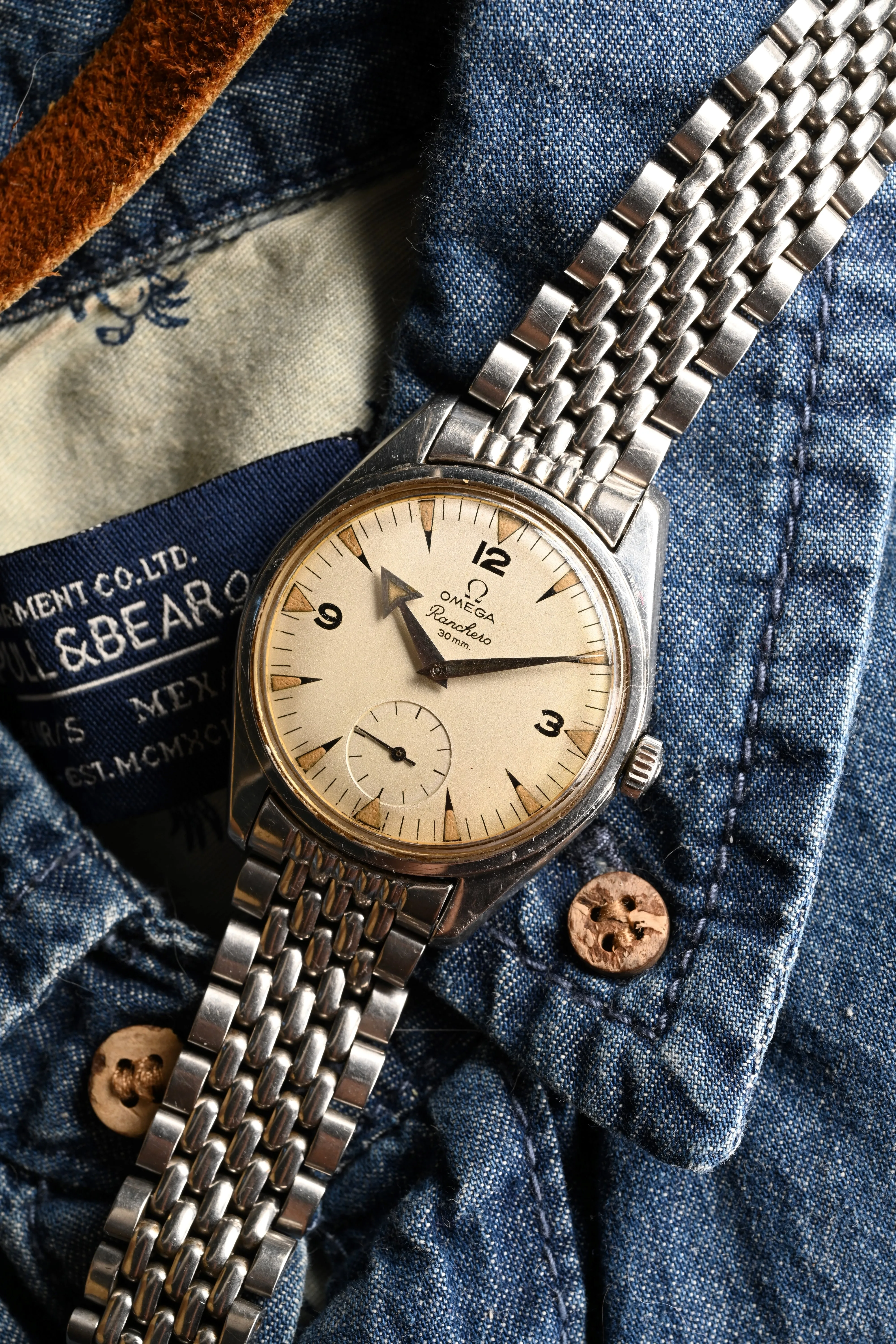 Vintage Omega Ranchero 2990 - White dial.
