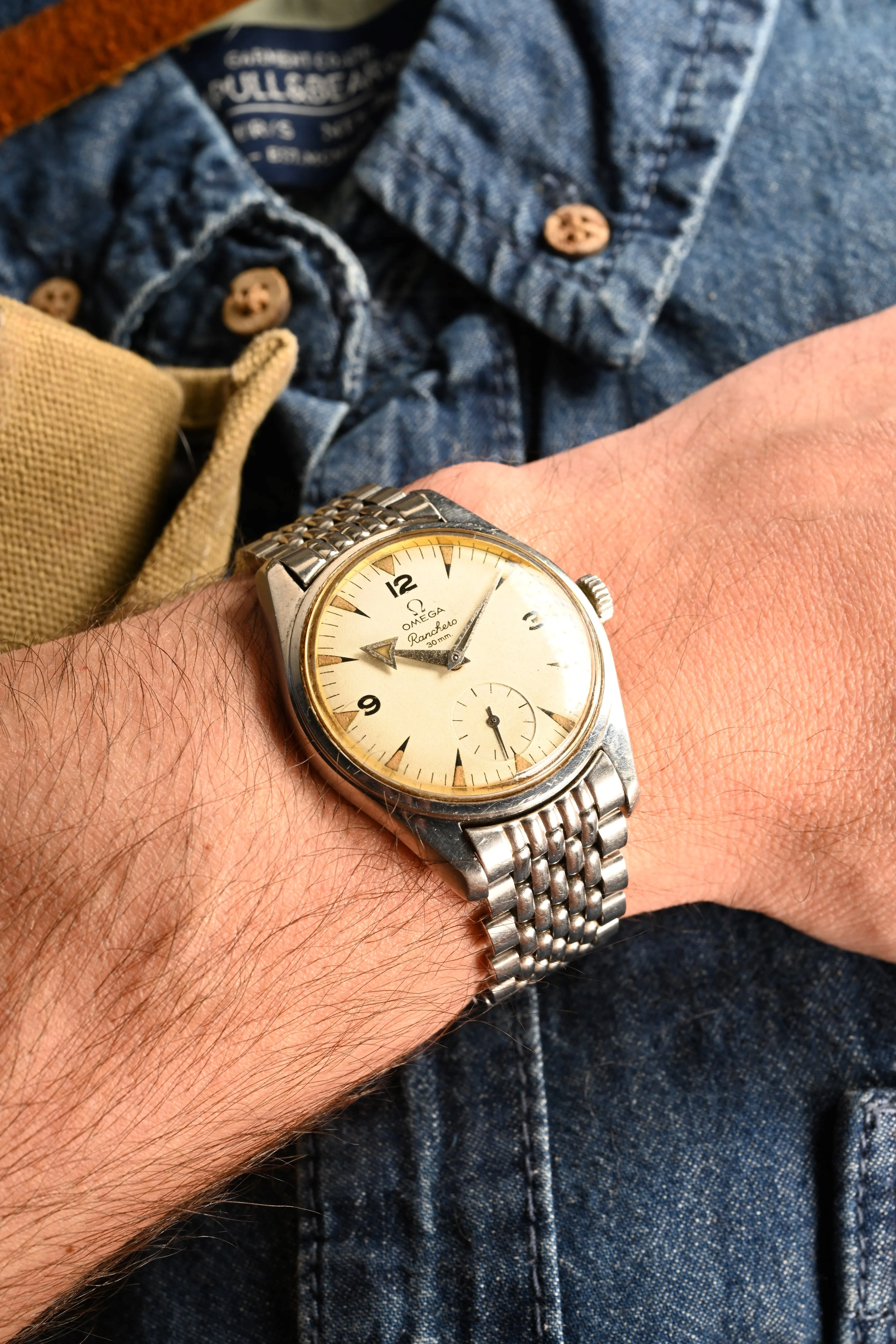 Vintage Omega Ranchero 2990 - White dial.