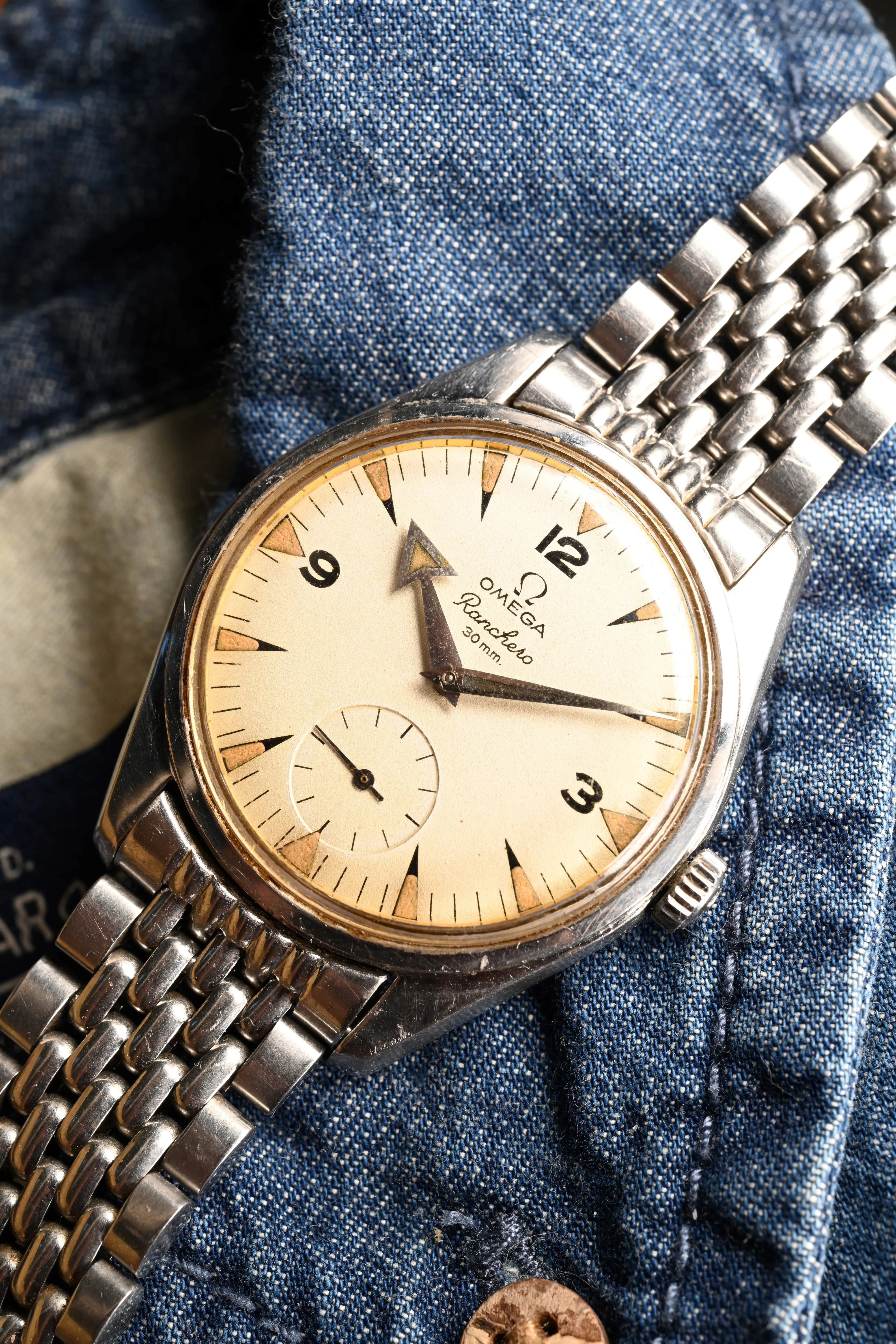 Vintage Omega Ranchero 2990 - White dial.