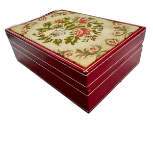 Vintage Rolex 60.01.2 President Tapestry Men's Wristwatch Box Leather & Felt