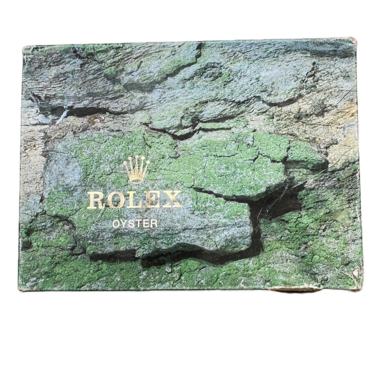 Vintage Rolex 68.00.06 Men's Wristwatch Box Swiss Green Leather & Woodw/ Pillow