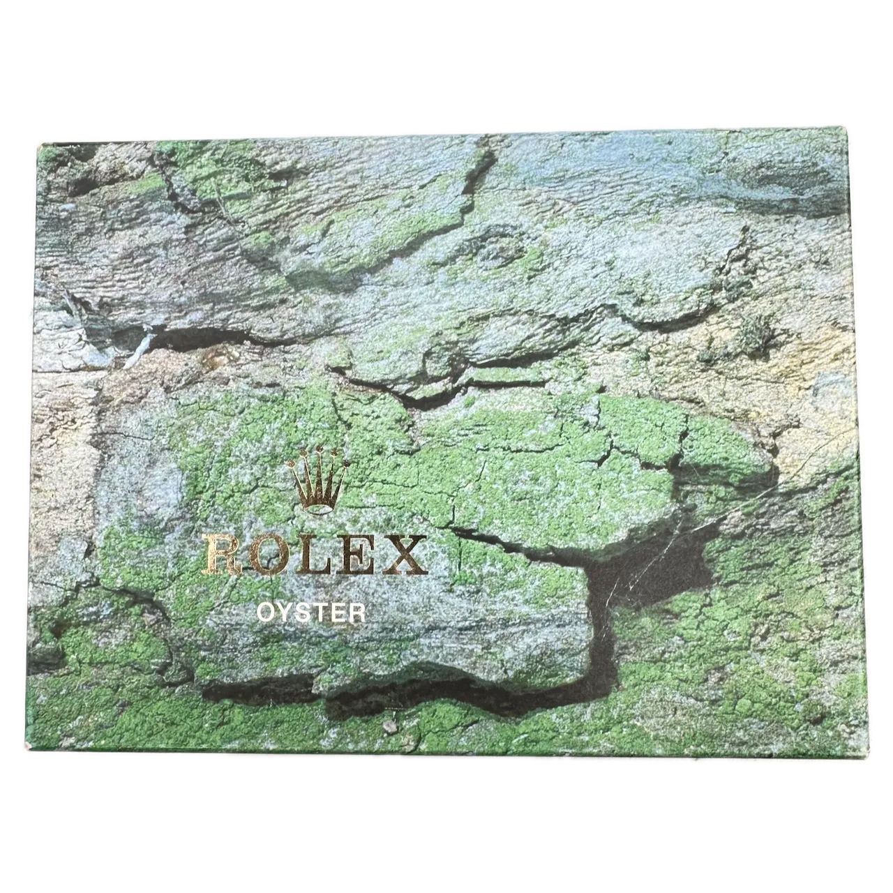 Vintage Rolex 68.00.2 Men's Wristwatch Box Swiss Made Green Leather & Wood