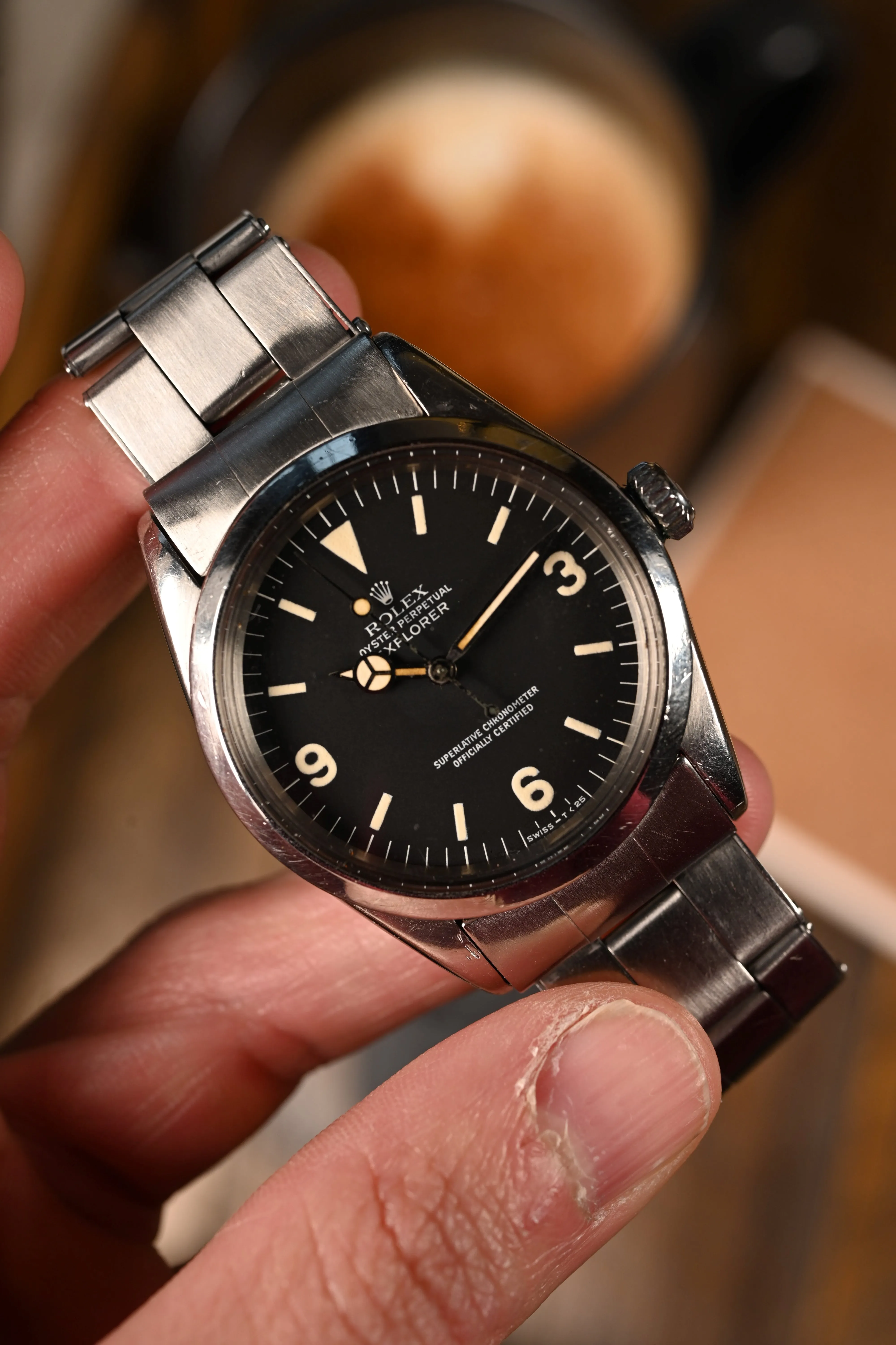 Vintage Rolex Explorer 1016 - MKIII w/ Original C&I Rivet Bracelet.