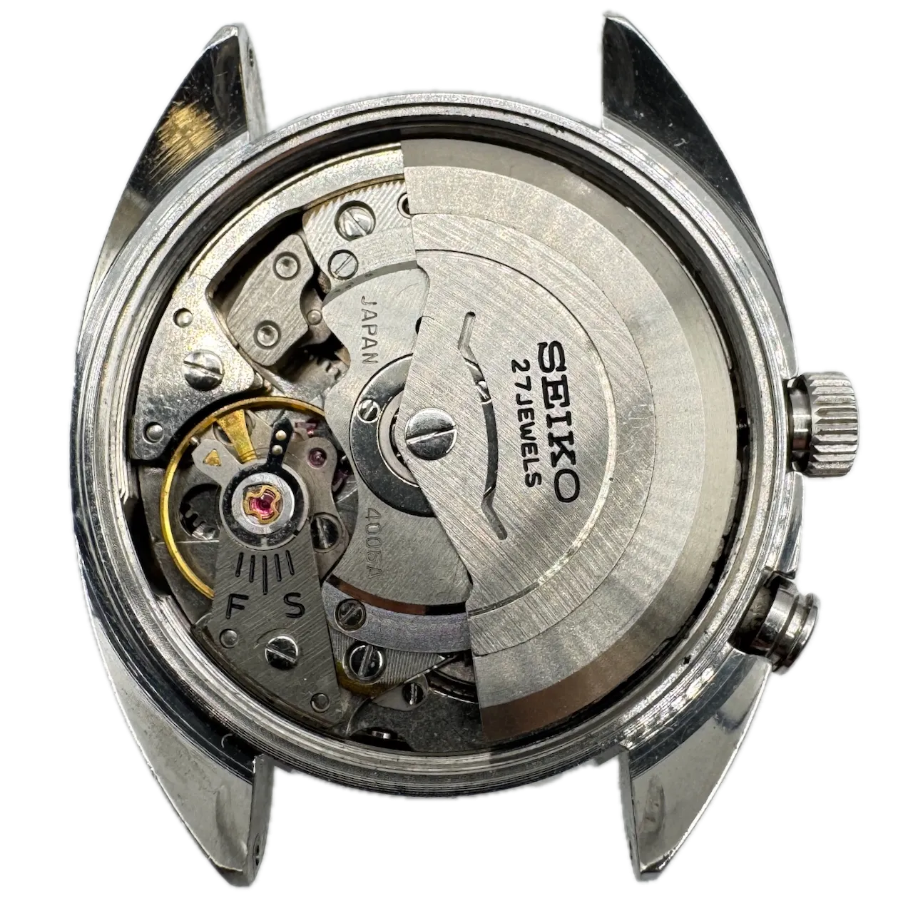 Vintage Seiko 4006-7000 Bell-o-matic Men's Automatic Wristwatch 4006A Steel