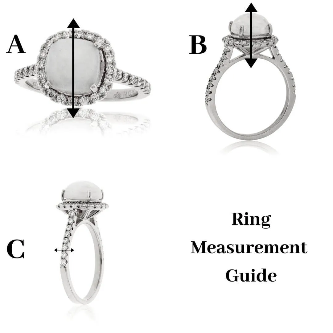 Vintage Style Diamond Stacking Band