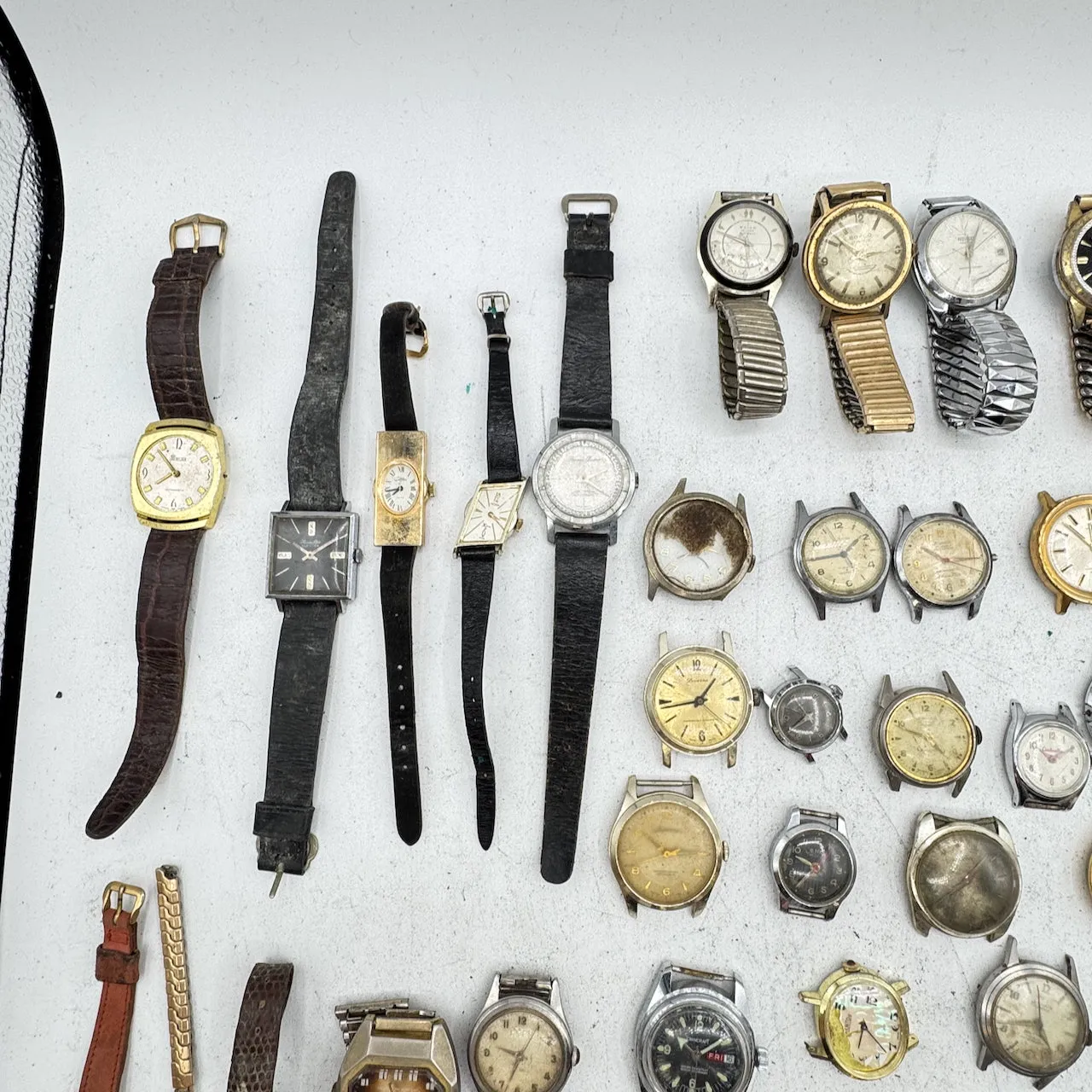 Vintage Timex, Vantage, Towncraft, etc. Lot of 50 Mechanical Wristwatch 10